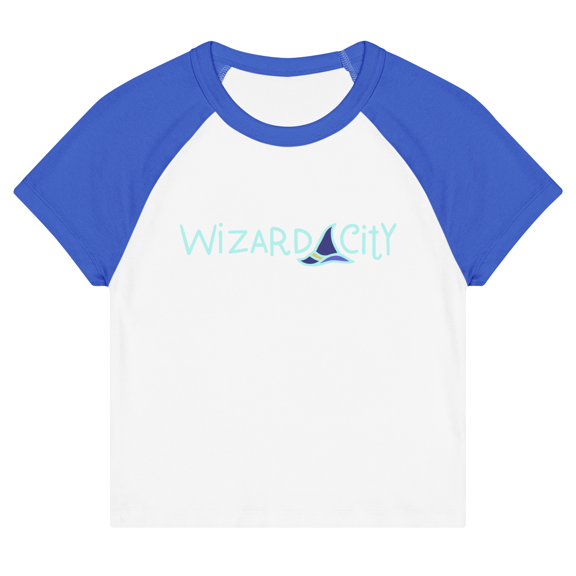 Wizard City Baseball Crop Tee