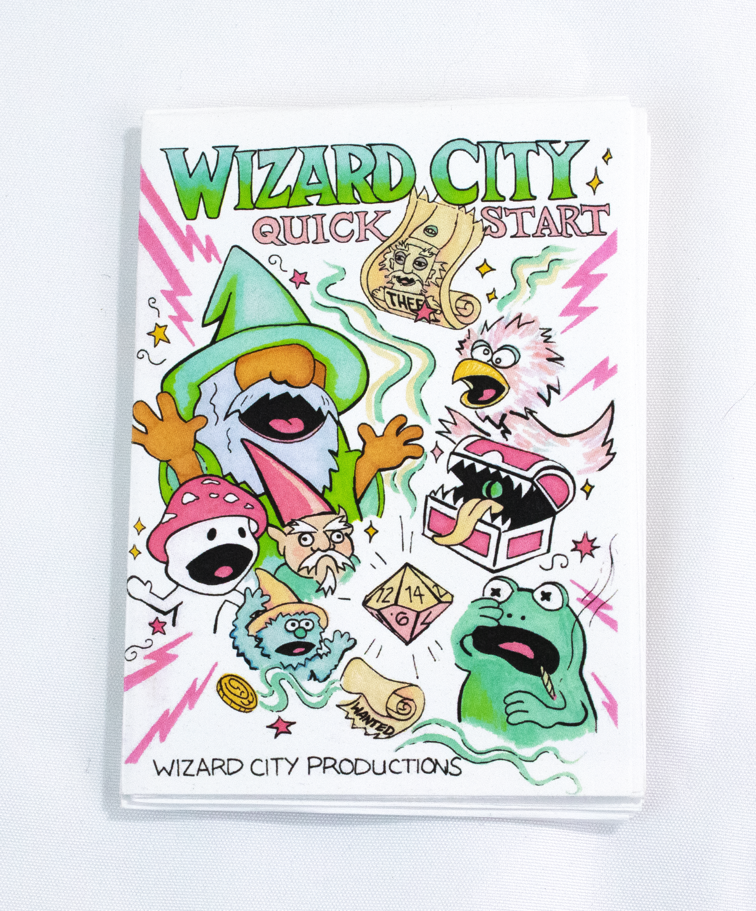 Wizard City RPG - Quickstart Zine