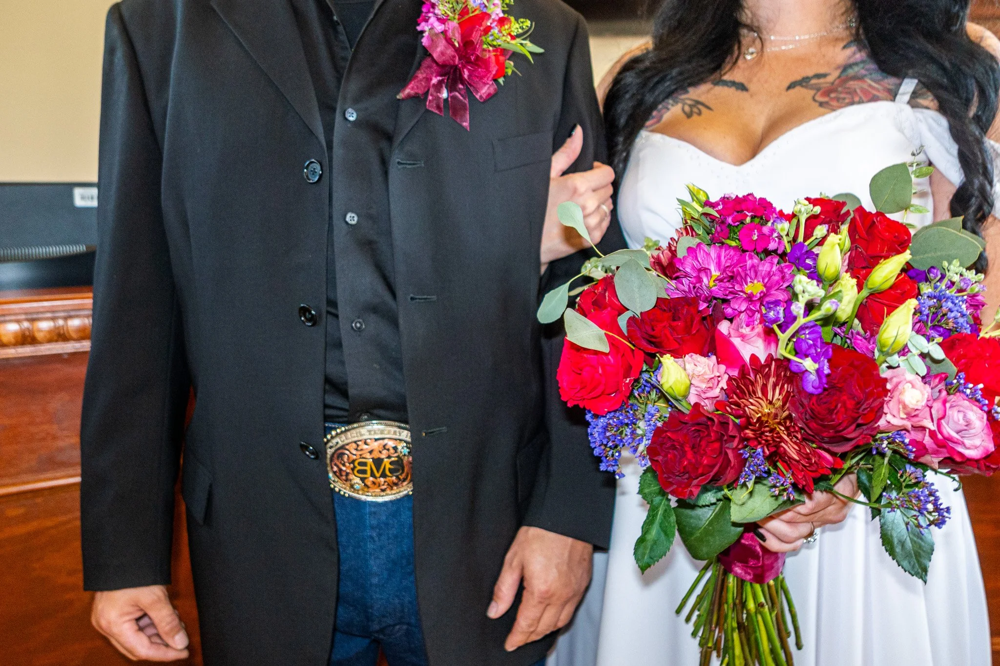 Caldwell County Courthouse Elopement – Newlywed Portrait – Leica D-Lux 8