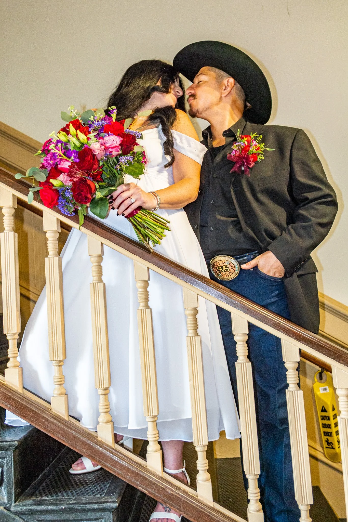 Caldwell County Courthouse Elopement – Newlywed Portrait 3 – Leica D-Lux 8