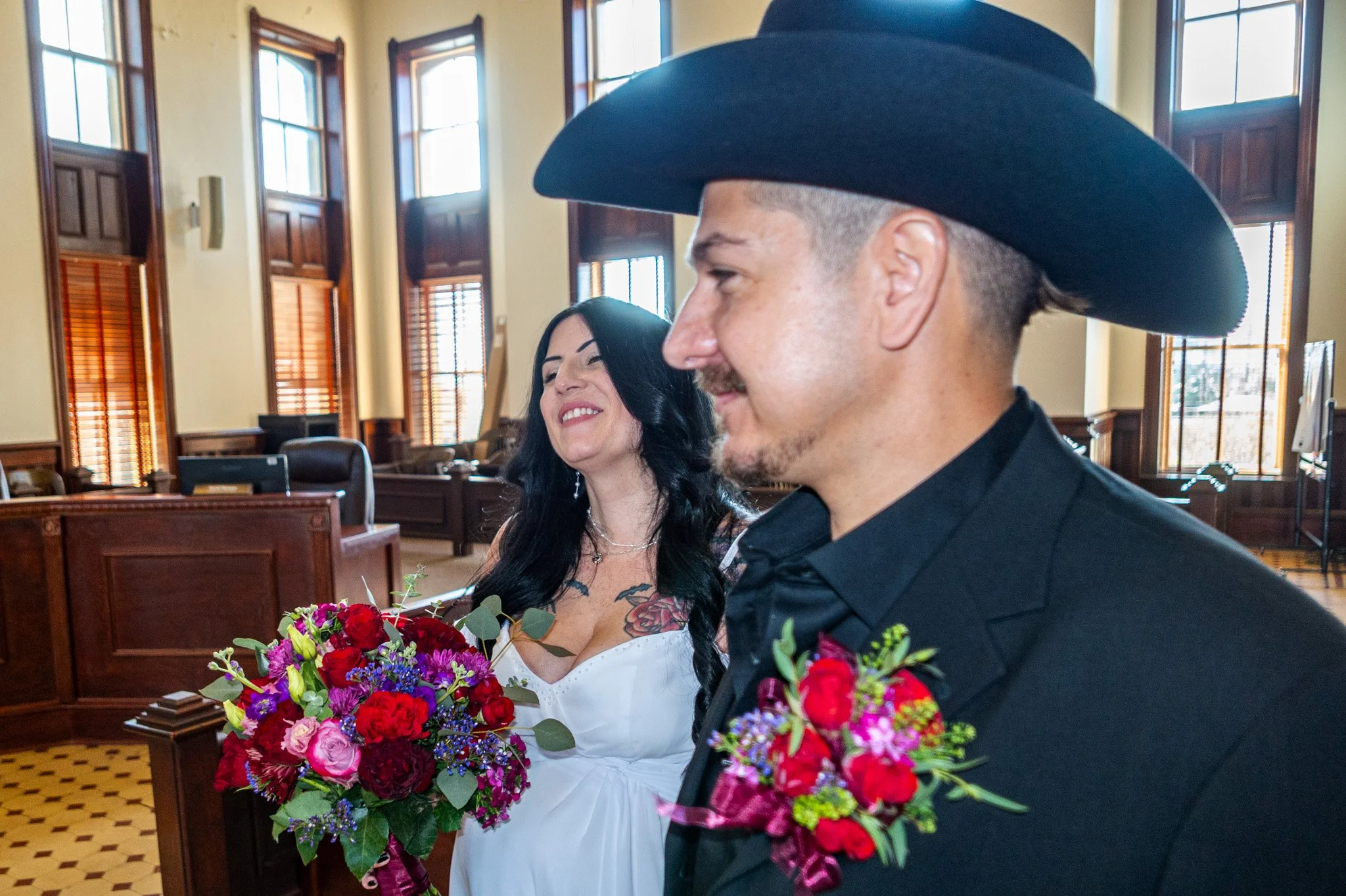 Caldwell County Courthouse Elopement – Quiet Portrait – Leica D-Lux 8