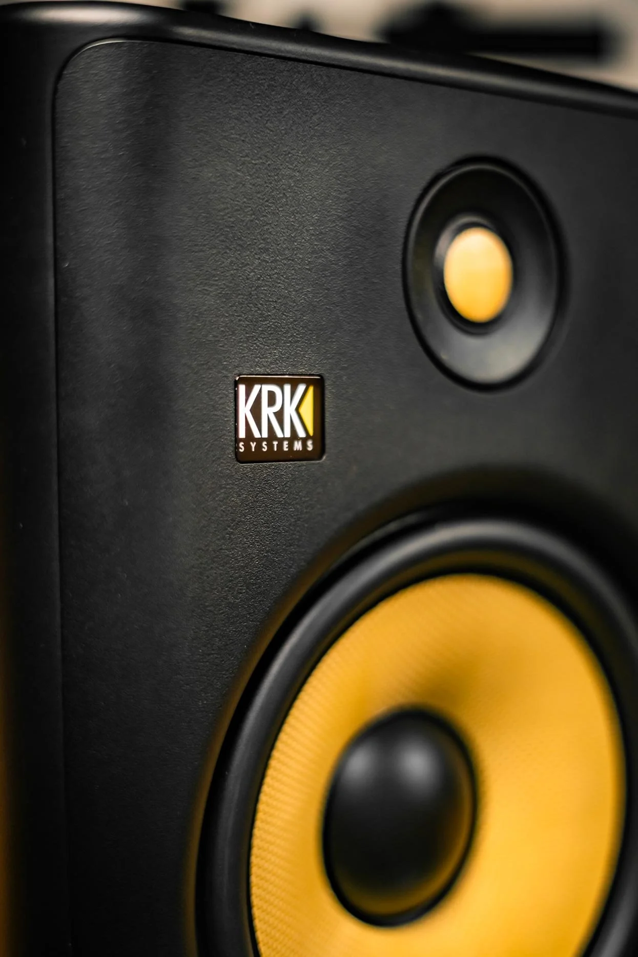 KRK studio monitors