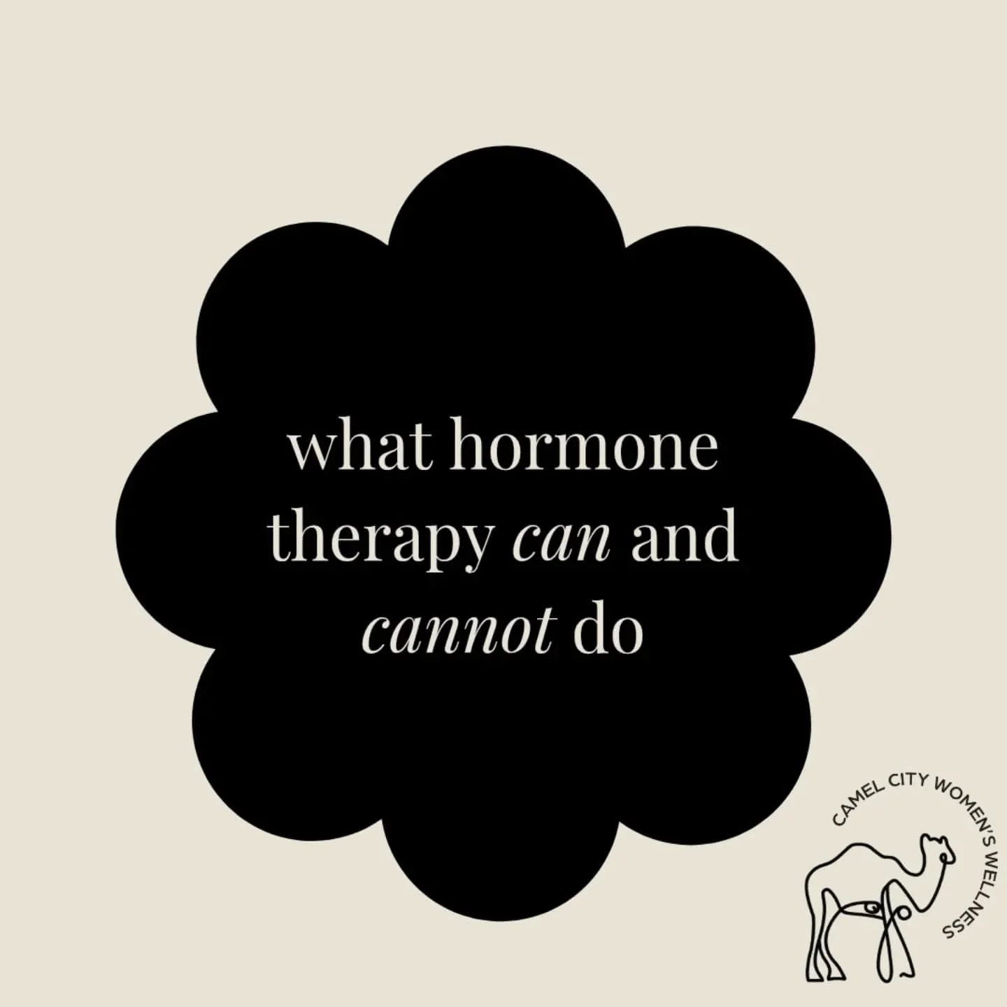 Period/menopausal hormone therapy is not a cure all. We must be honest with ourselves, clinicians and patients, on what it can and cannot do.

Hormones I'm referencing here:
💕Estrogen
💕Progesterone
💕Testosterone
💕DHEA

Thyroid hormone can also be