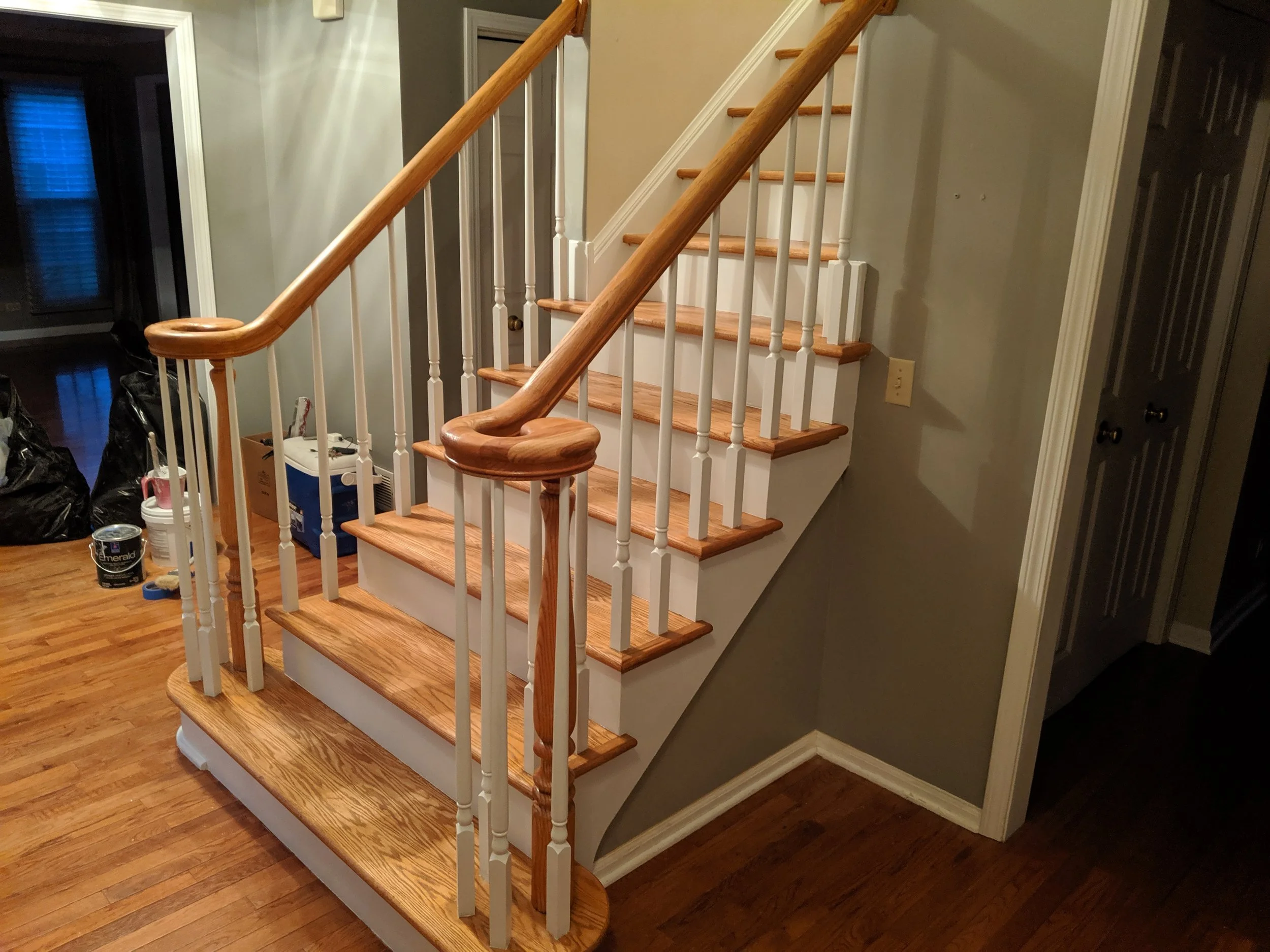 Stairway Remodel Light