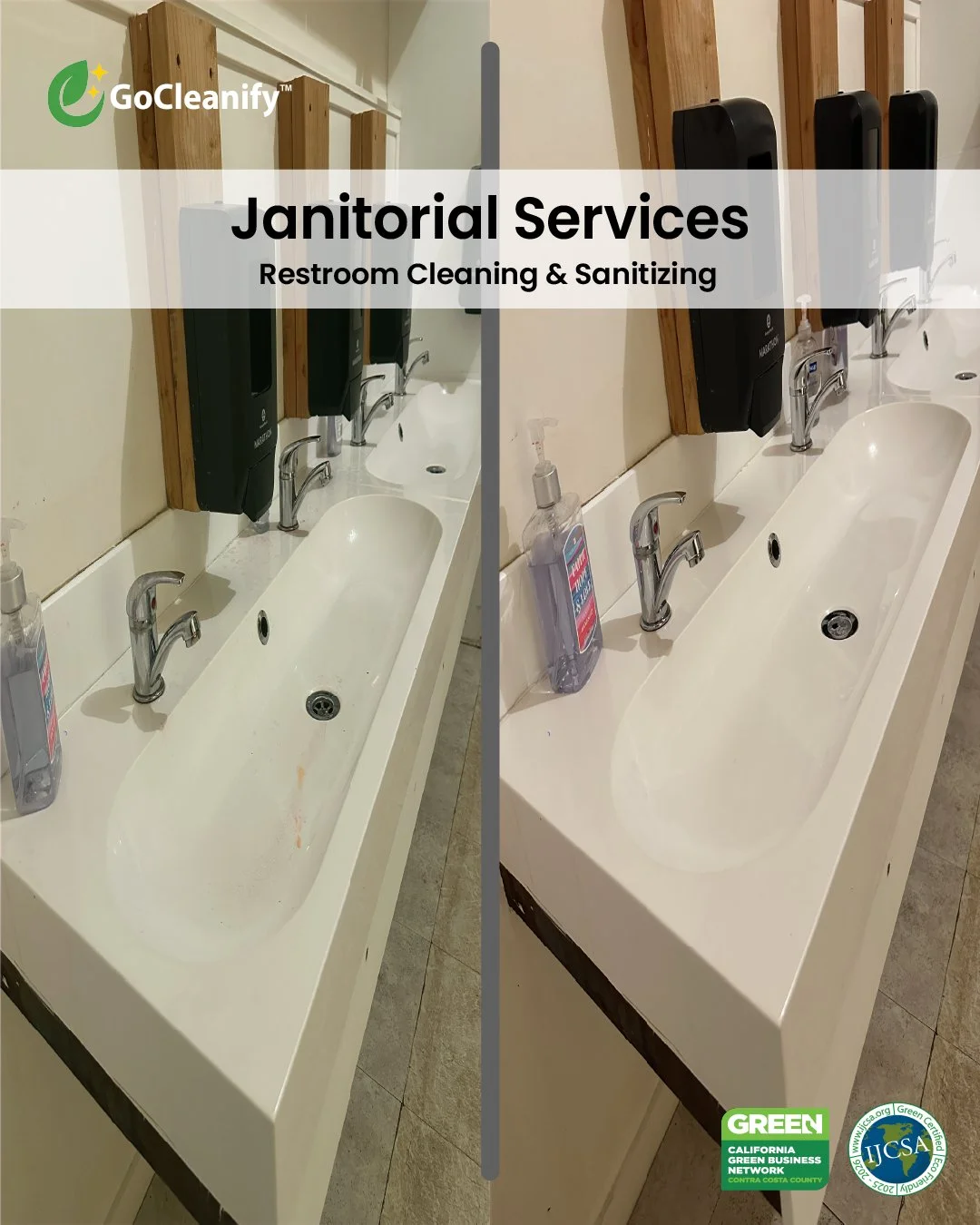 commercial restroom sink cleaning and disinfection San Francisco