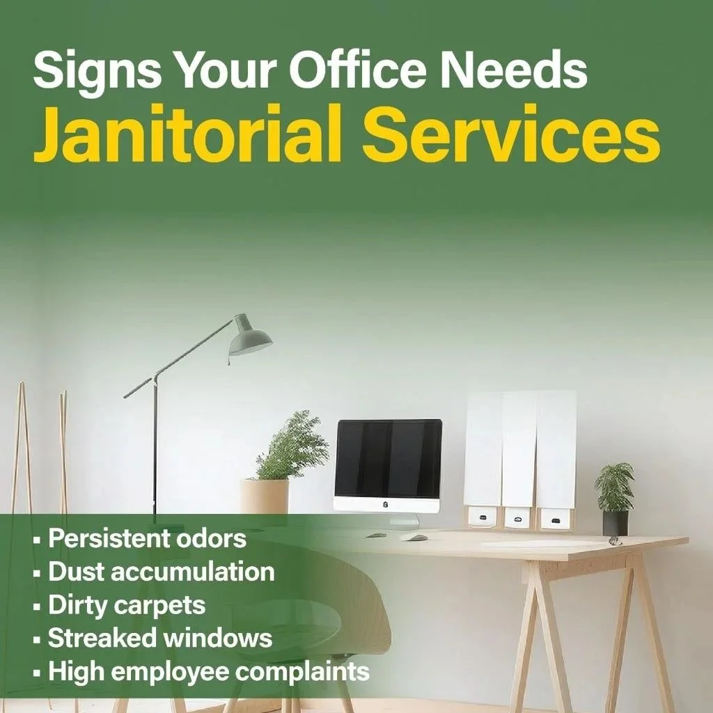 Signs Your Office Needs Professional Janitorial Services
