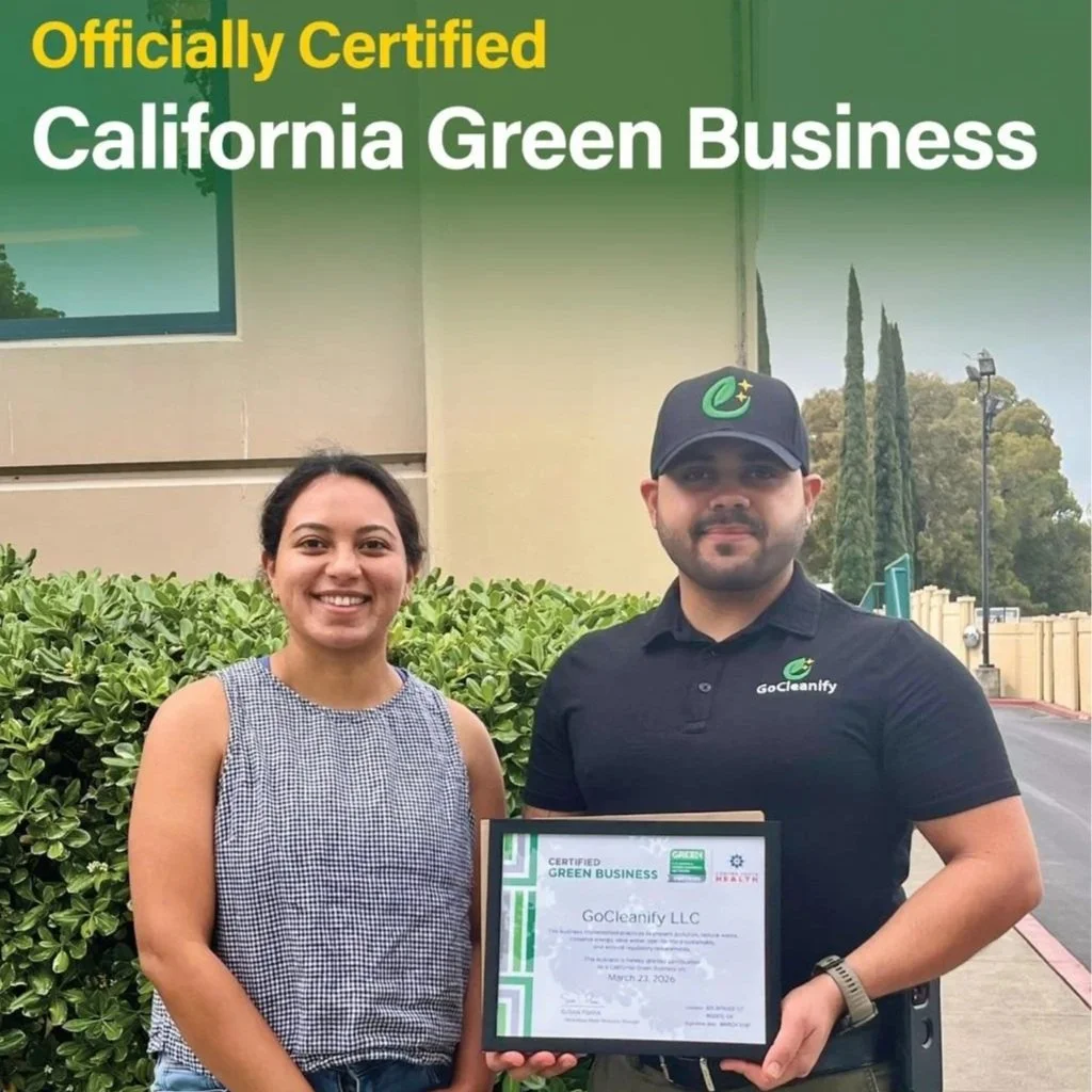 🌿 GoCleanify: Proudly Certified California Green Business