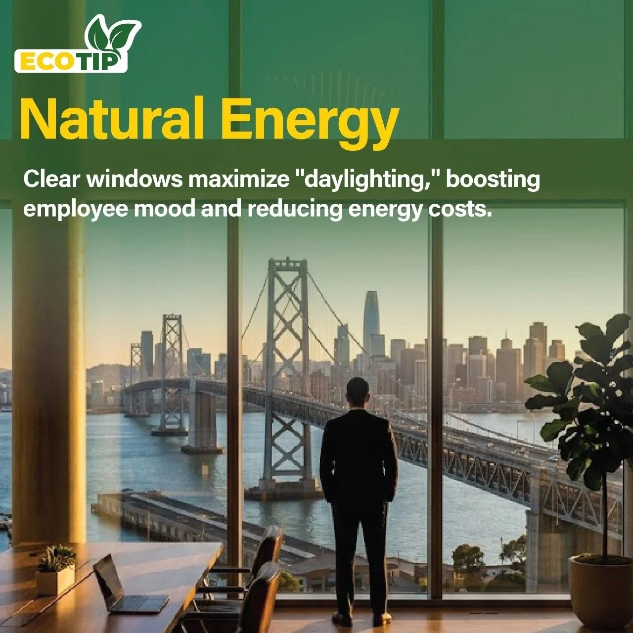 🌿 Natural Energy for Smarter Workspaces