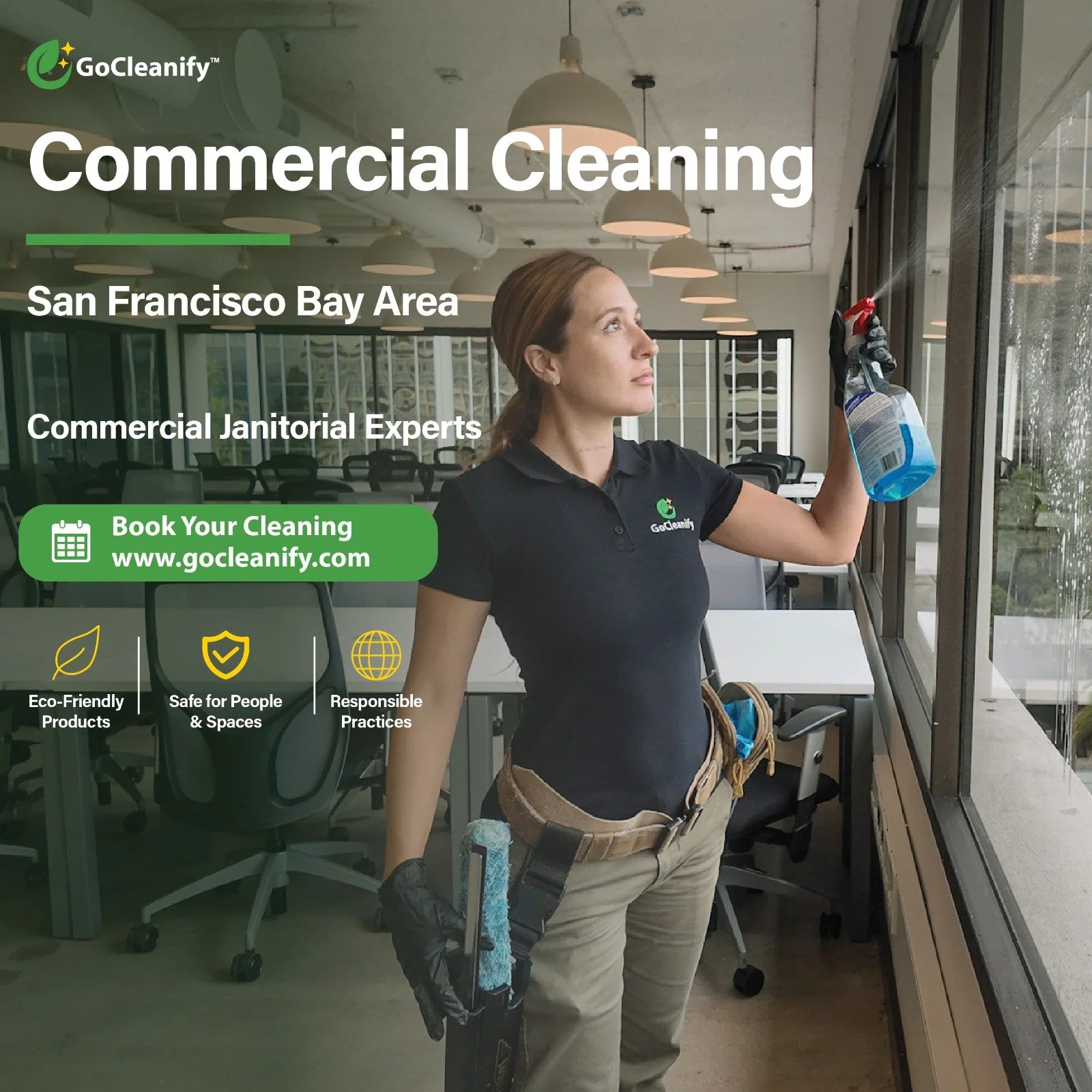 🌐 Clear Views, Clear Values: Sustainable Window &amp; Office Cleaning in the Bay Area 🌐