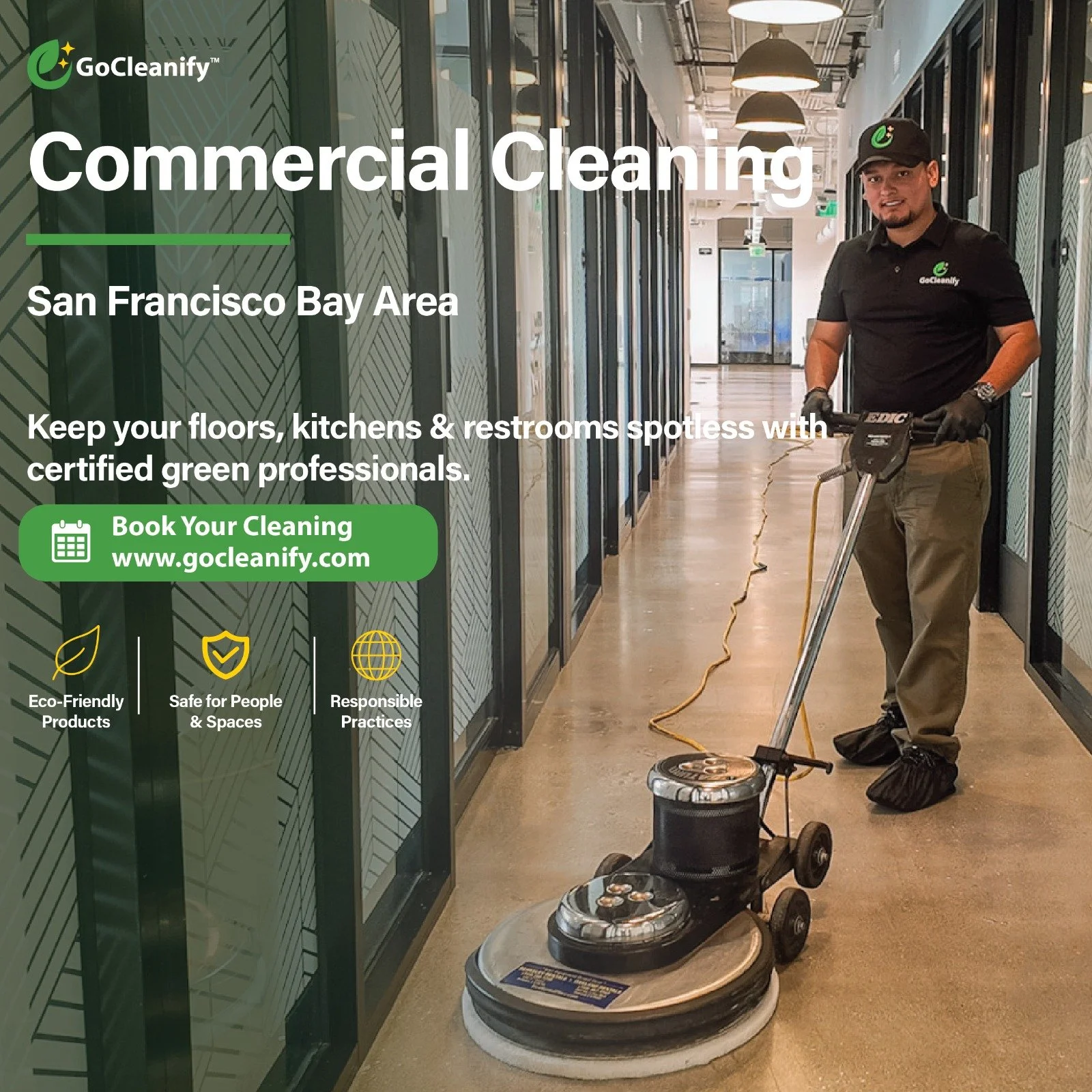 🪨 Strong Foundations: Eco-Friendly Floor Care for Bay Area Workspaces 🪨