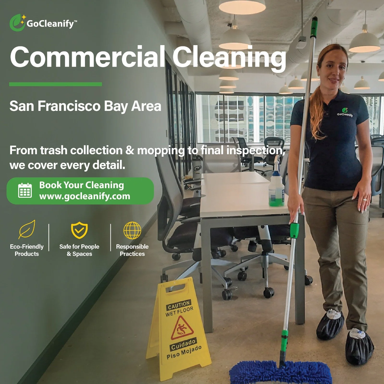 🛡️ Safety First: Eco-Friendly Cleaning &amp; Compliance for Bay Area Offices 🛡️
