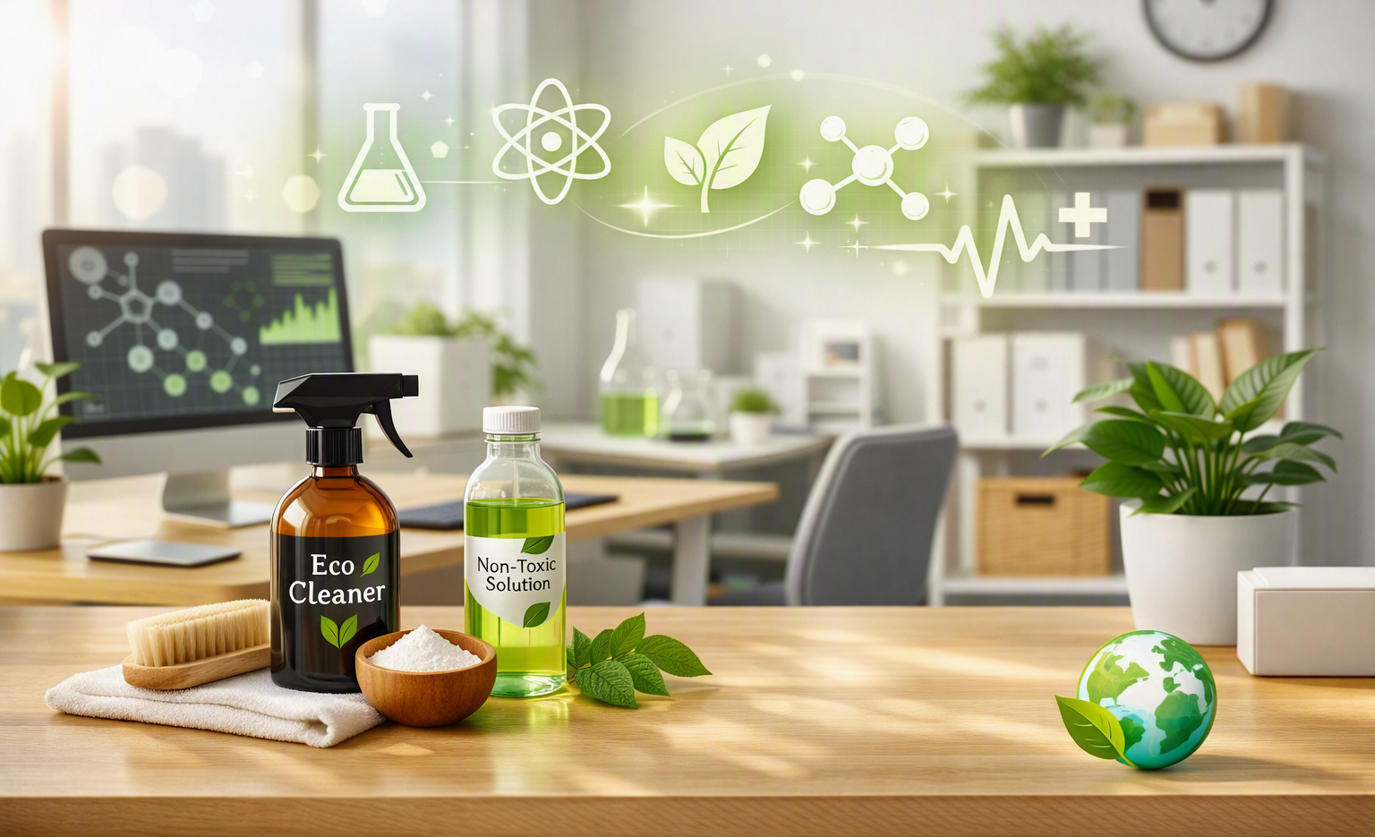 🔬 The Science Behind Eco-Friendly Cleaning: Why Non-Toxic Products Work Better