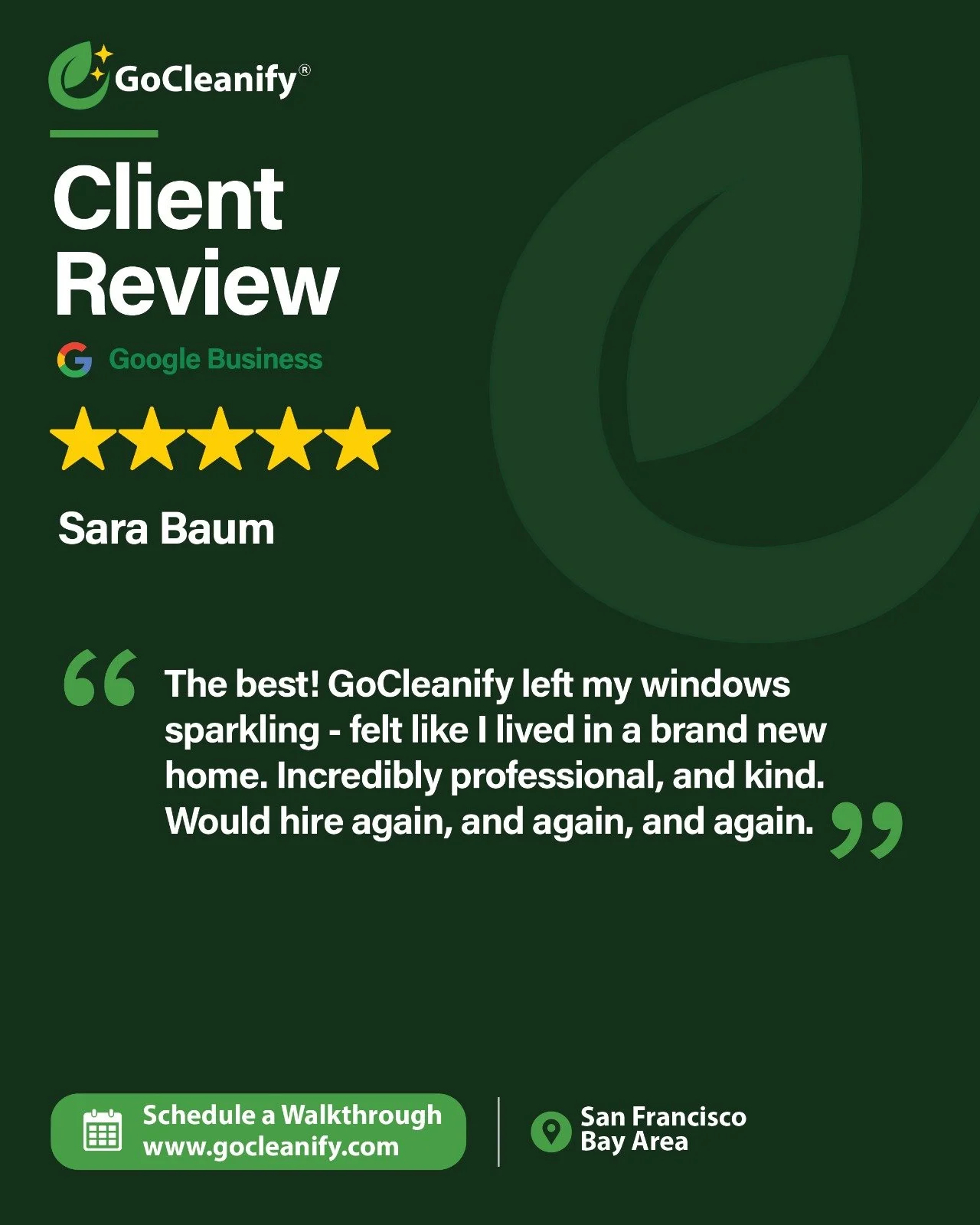⭐ Building Trust Through Eco-Friendly Cleaning: Why Customer Testimonials Matter