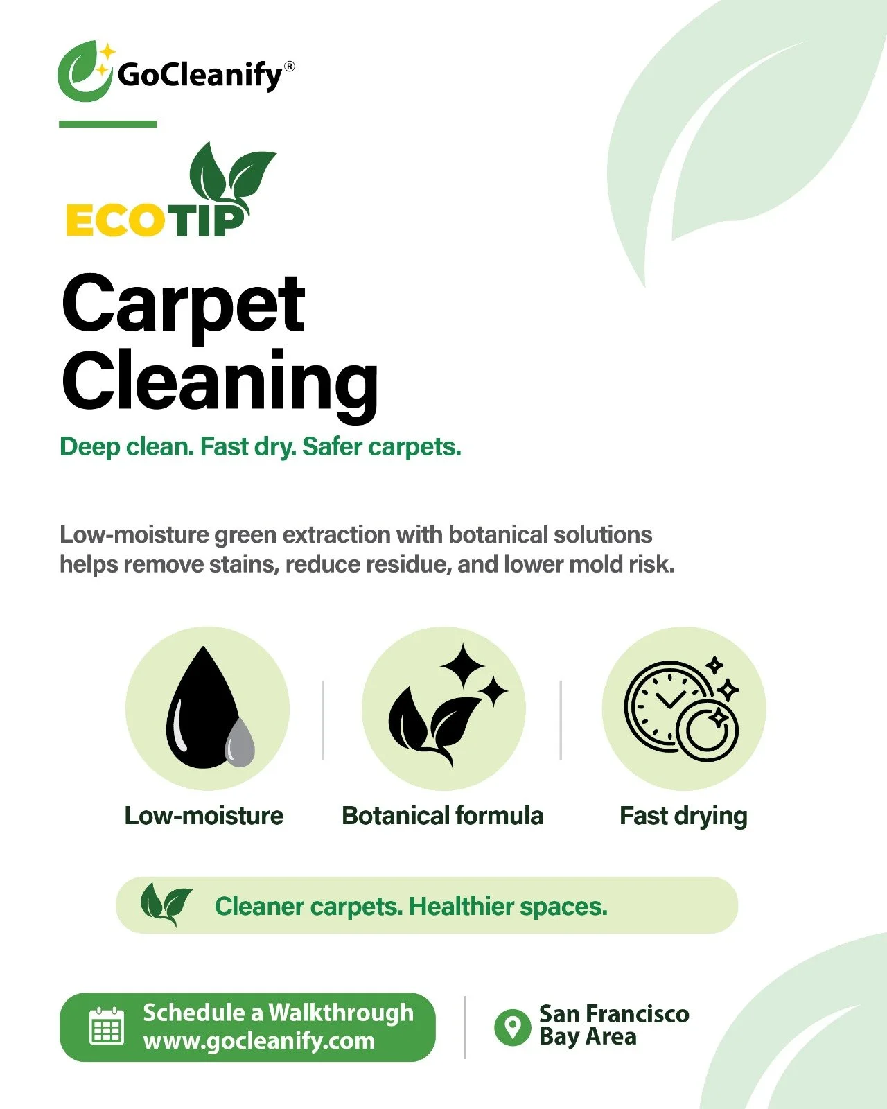 🌱 Eco-Friendly Carpet Cleaning: 5 Signs Your Business Needs It