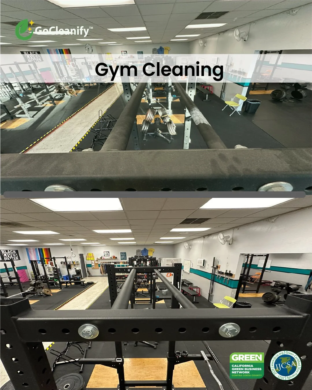Commercial gym cleaning services focused on sanitization, equipment cleaning, and maintaining a safe, hygienic environment for fitness facilities.