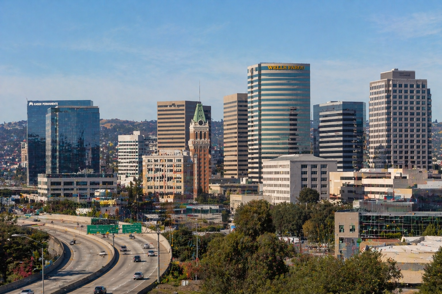 Commercial cleaning services in downtown Oakland CA office buildings by GoCleanify