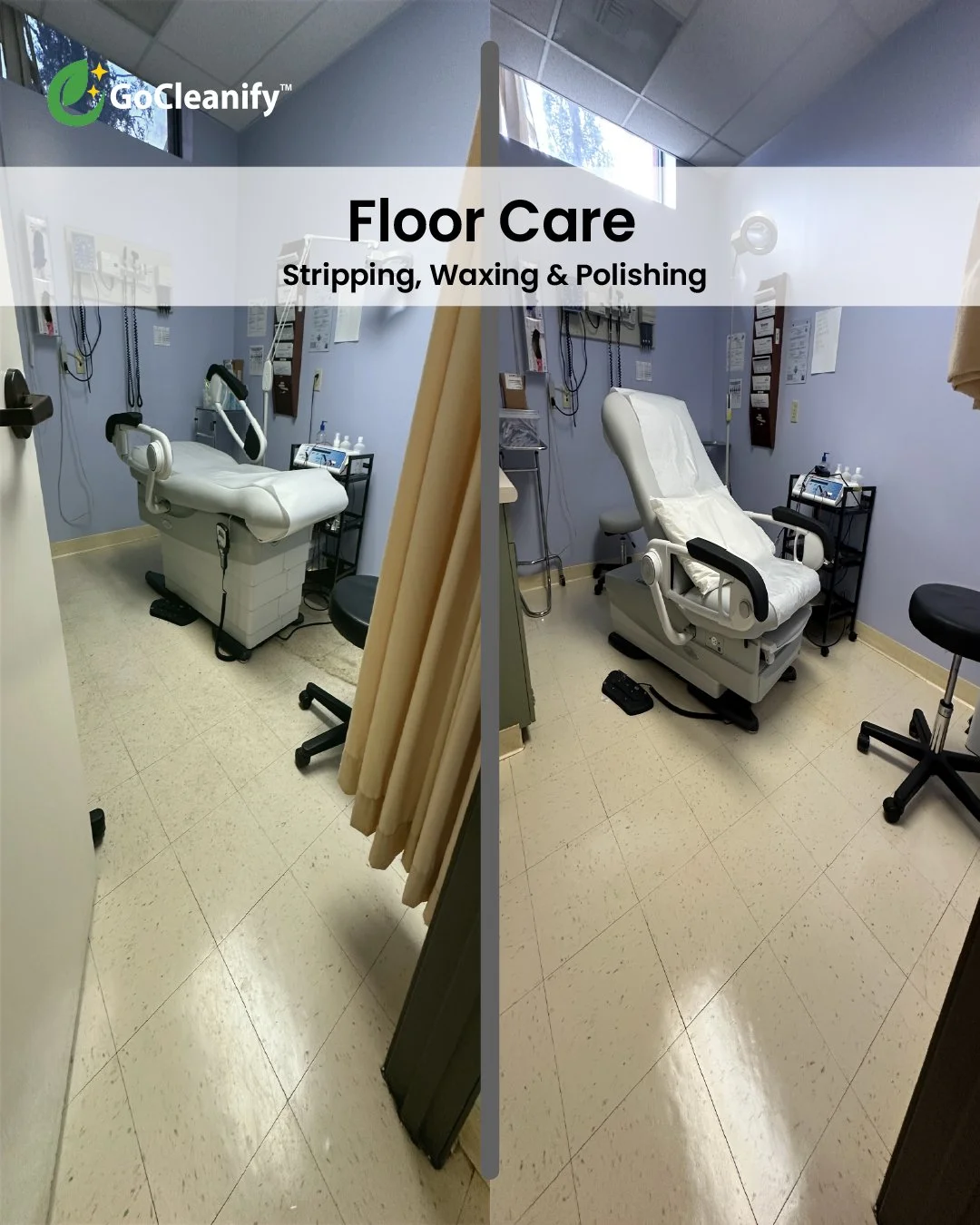 commercial floor polishing medical office Berkeley California cleaning service