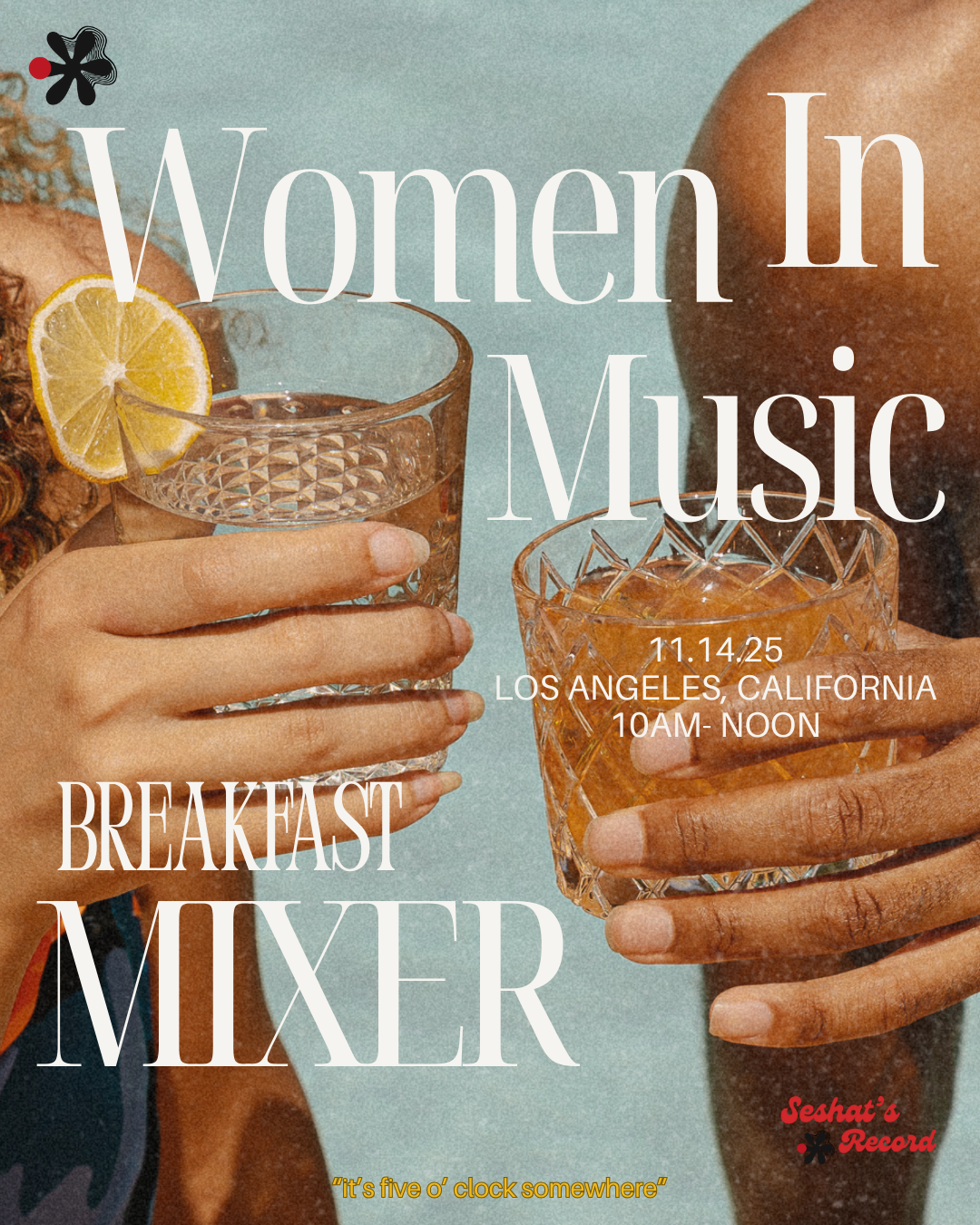 Los Angeles, CA Women In Music Breakfast Mixer