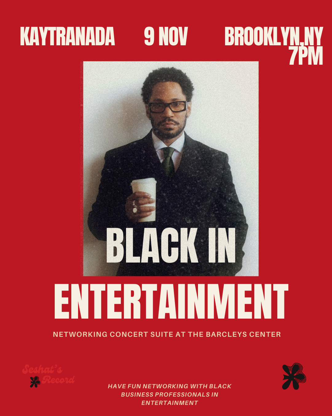 Brooklyn, NY Black In Entertainment Networking Suite at The Barcley's Center Kaytranada
