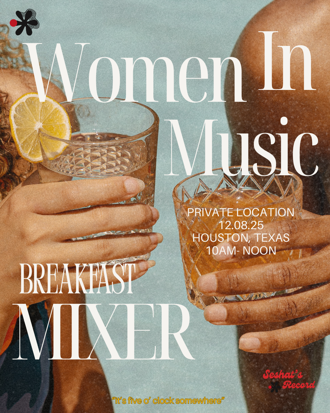 Houston, TX Women In Music Breakfast Mixer