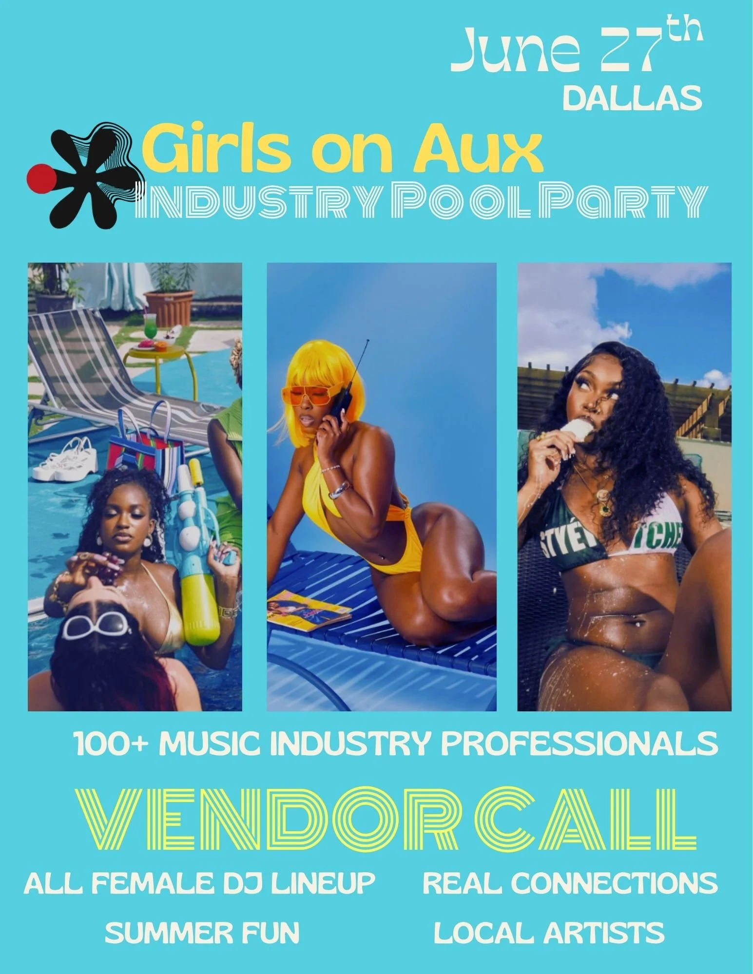 Girls On Aux VENDOR APPLICATION