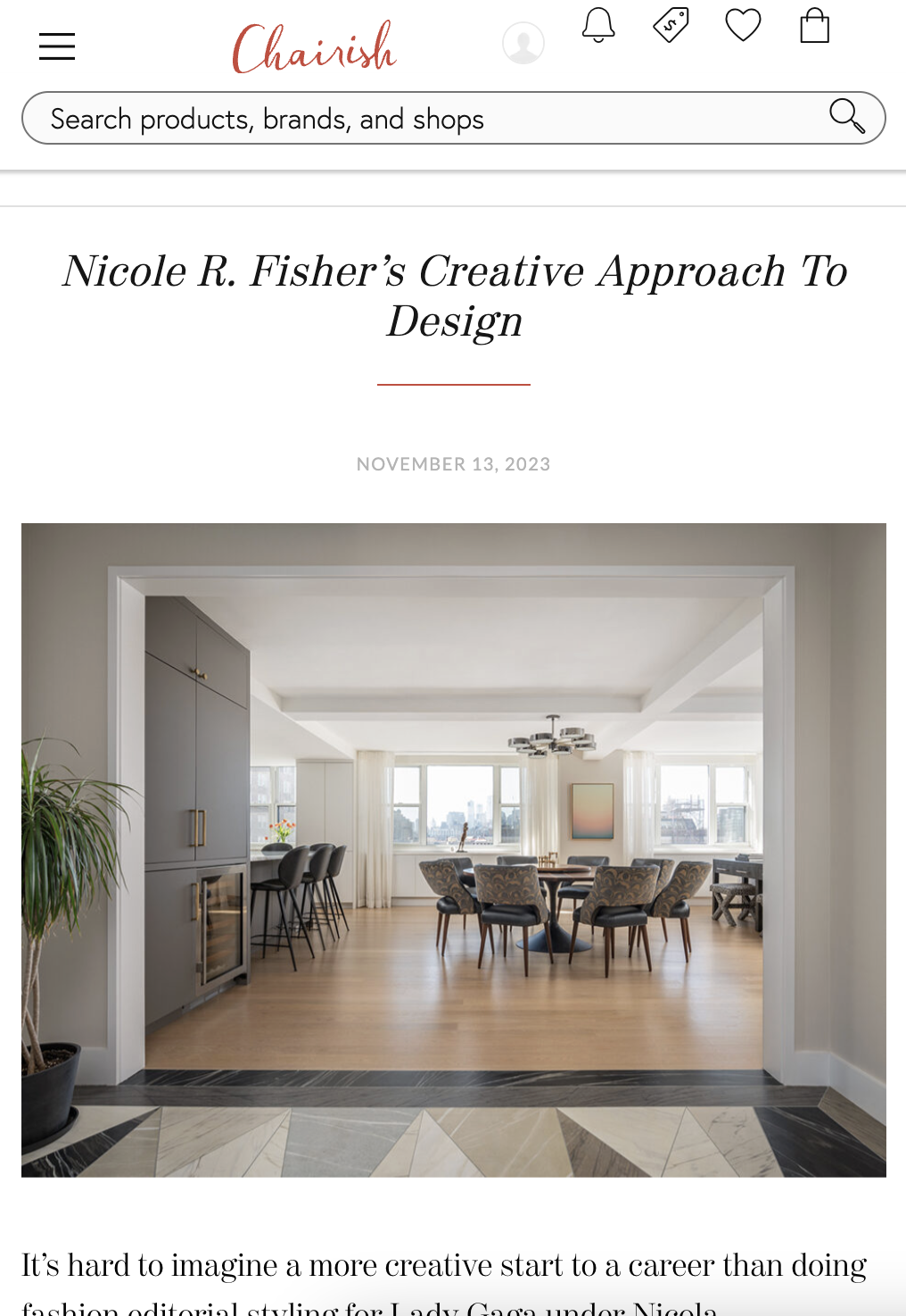 CHAIRISH: DESIGNERS TO KNOW | 11.23