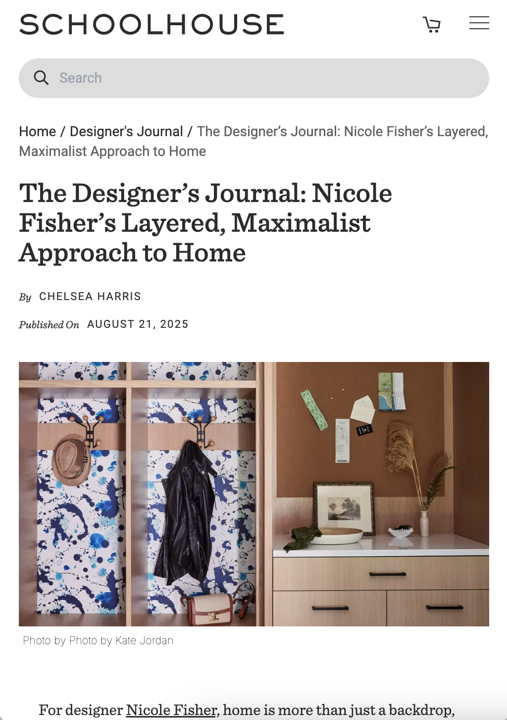 DESIGNER'S JOURNAL | 8.25