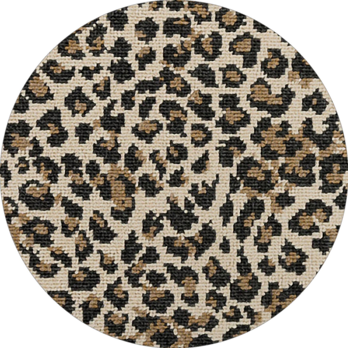 Stark Cheetah Print Rug