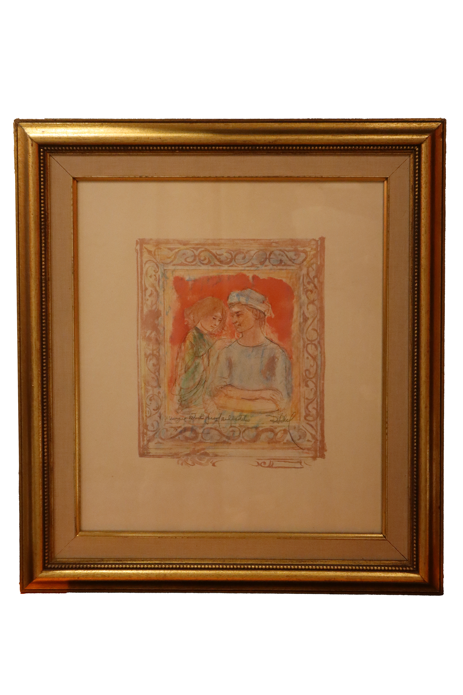 Framed Parent & Child Art