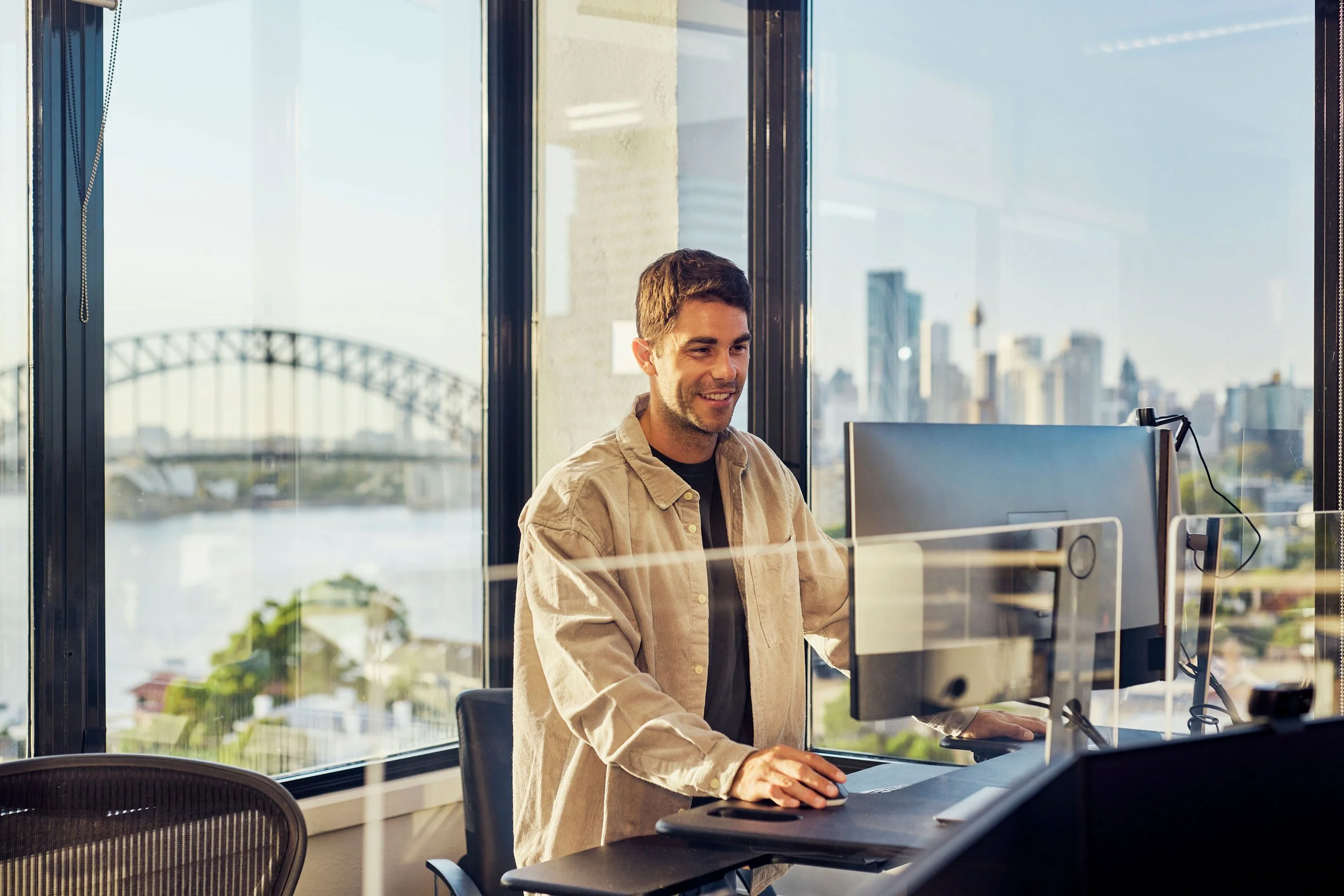 Australian immigration specialist consulting with client about visa application