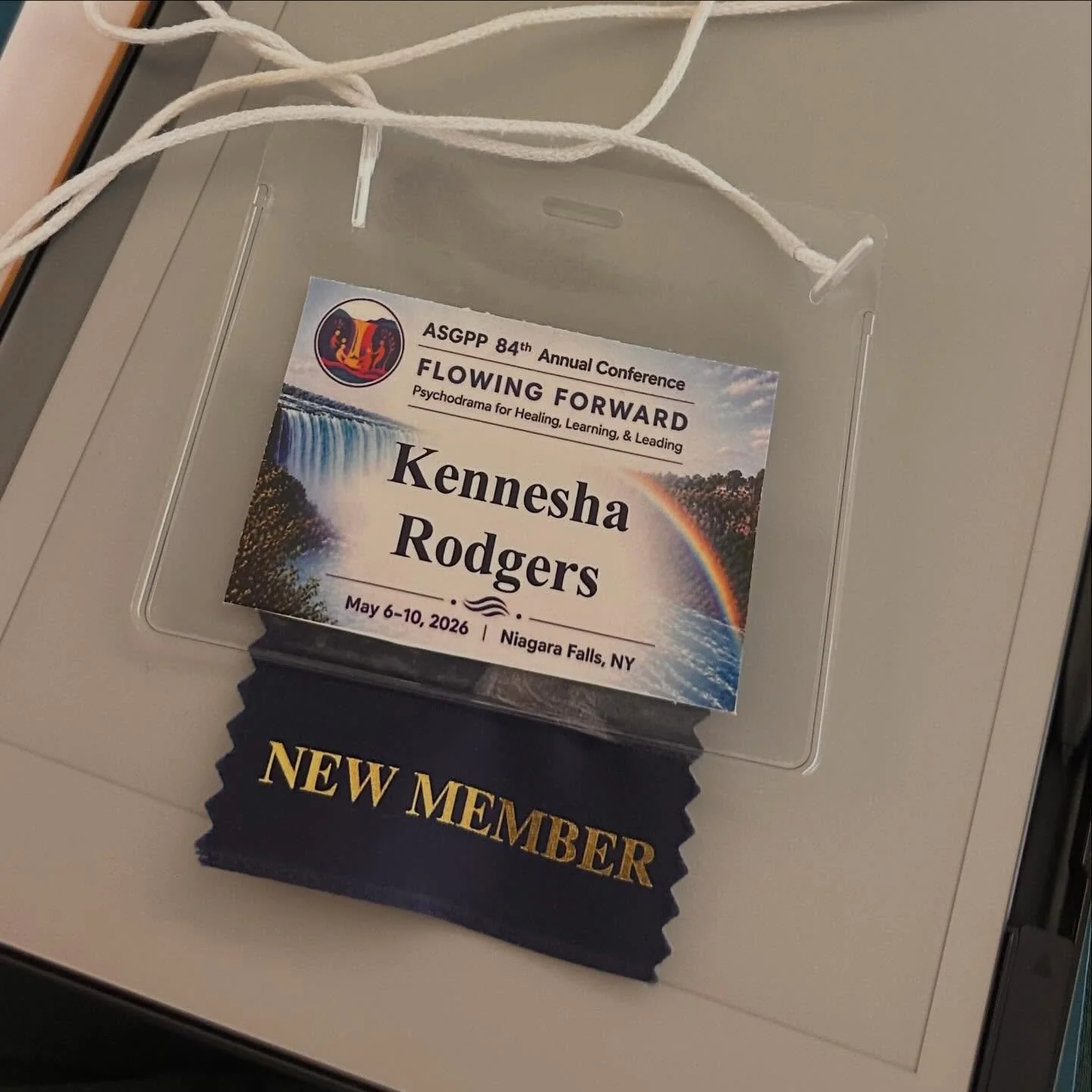 So happy to be attending the @theasgpp 2026 conference this year! I&rsquo;m practicing psychodrama and learning new techniques for therapeutic and coaching work. I&rsquo;m challenging myself to build new connections (with and between) and practicing 