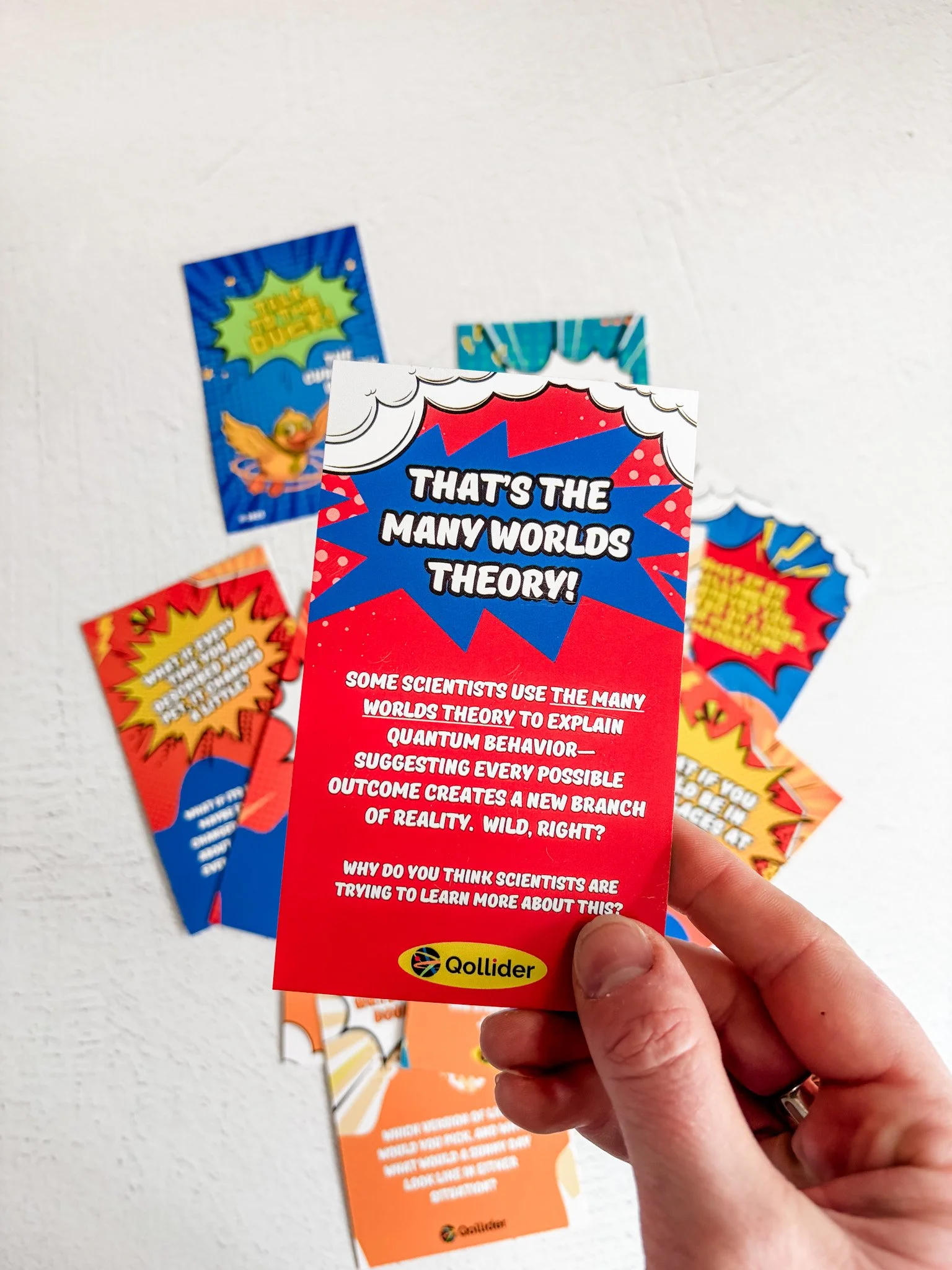 Duck o' Cards: Quantum Prompt Cards