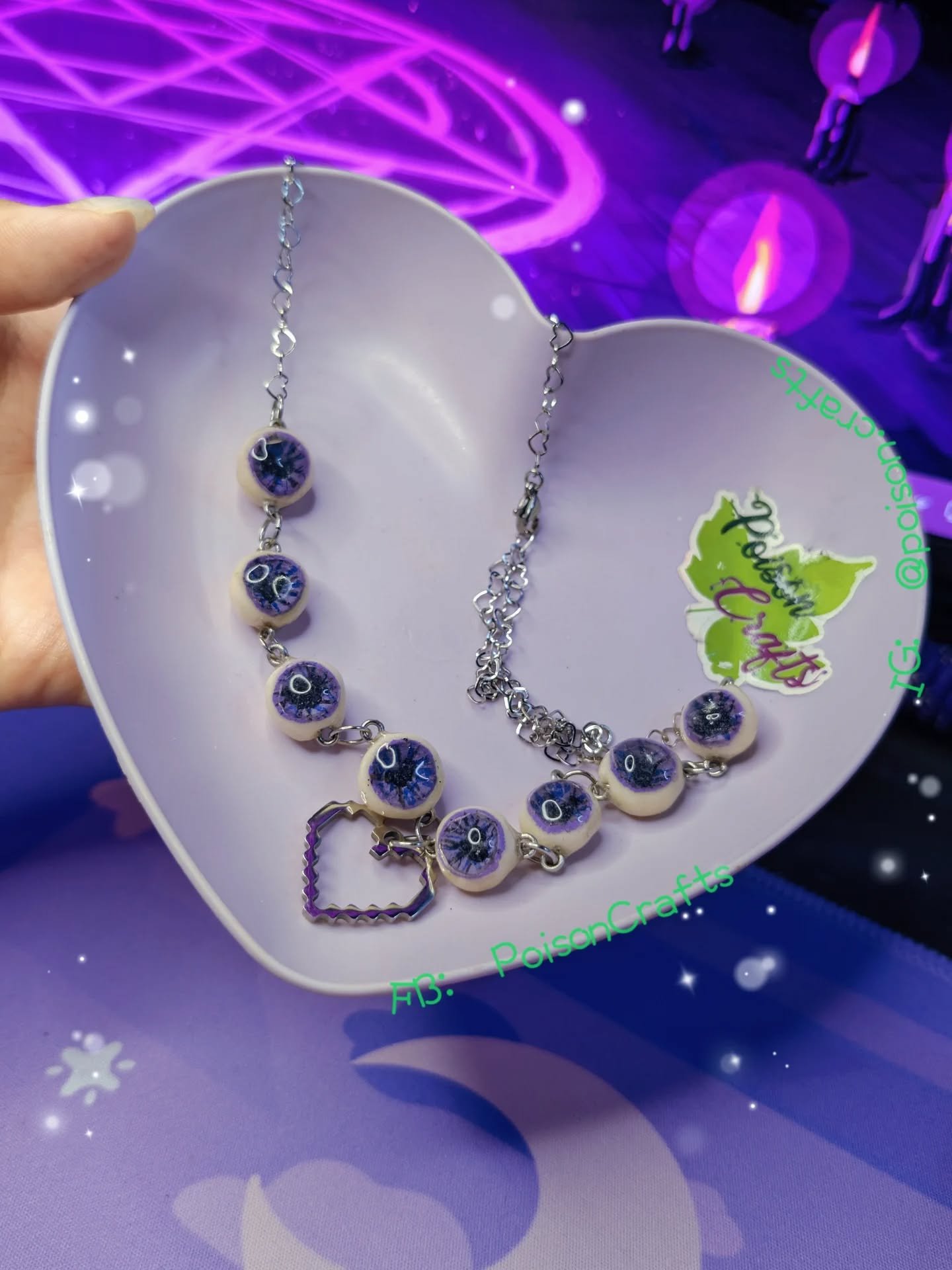 Collar de ojos $280 MXN ✨