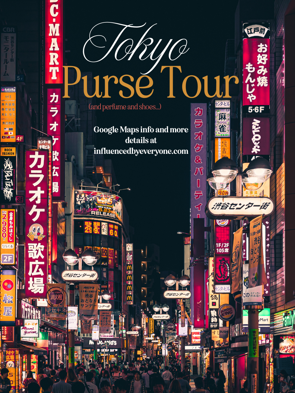 Tokyo Purse &amp; Fragrance Tour