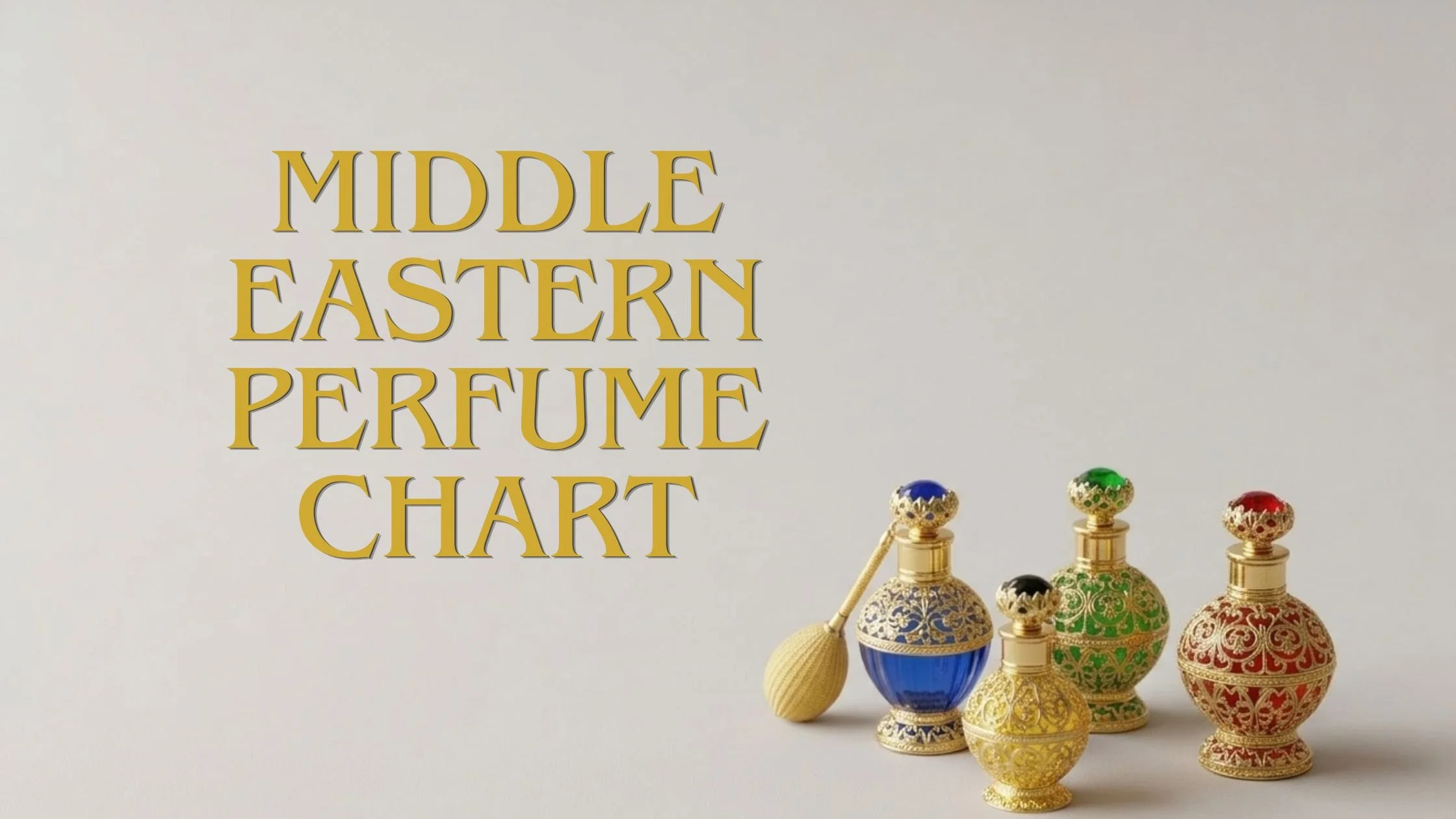 Middle Eastern Perfume Chart