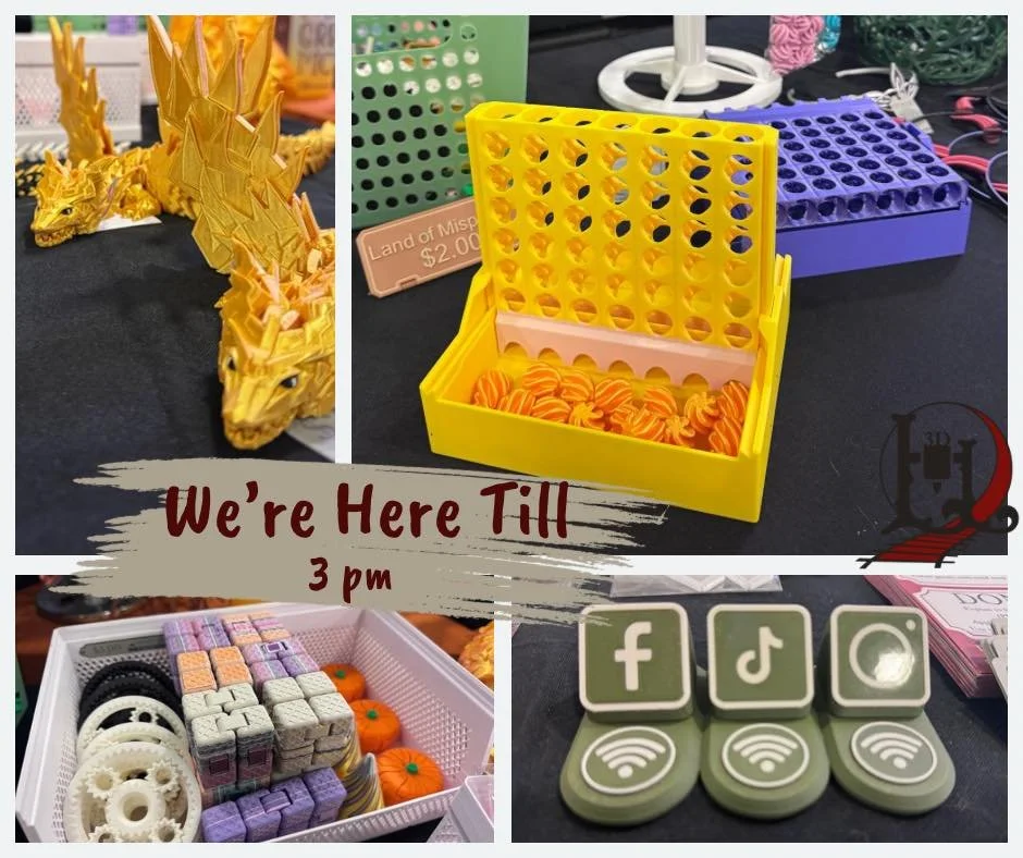 It&rsquo;s been such a great weekend so far &mdash; we&rsquo;ve had a steady stream of friendly faces stopping by the booth, and it&rsquo;s been so much fun talking with everyone about 3D printing, custom ideas, and all the new designs we&rsquo;ve be