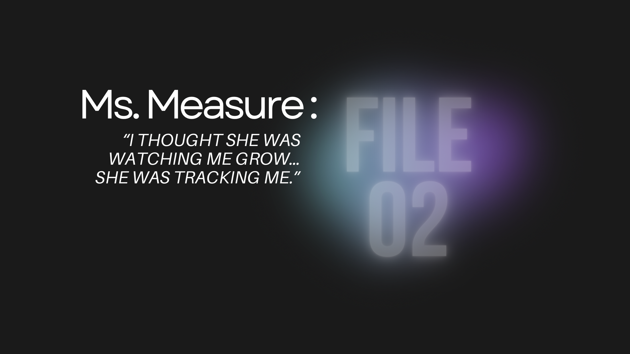Ms. Measure 