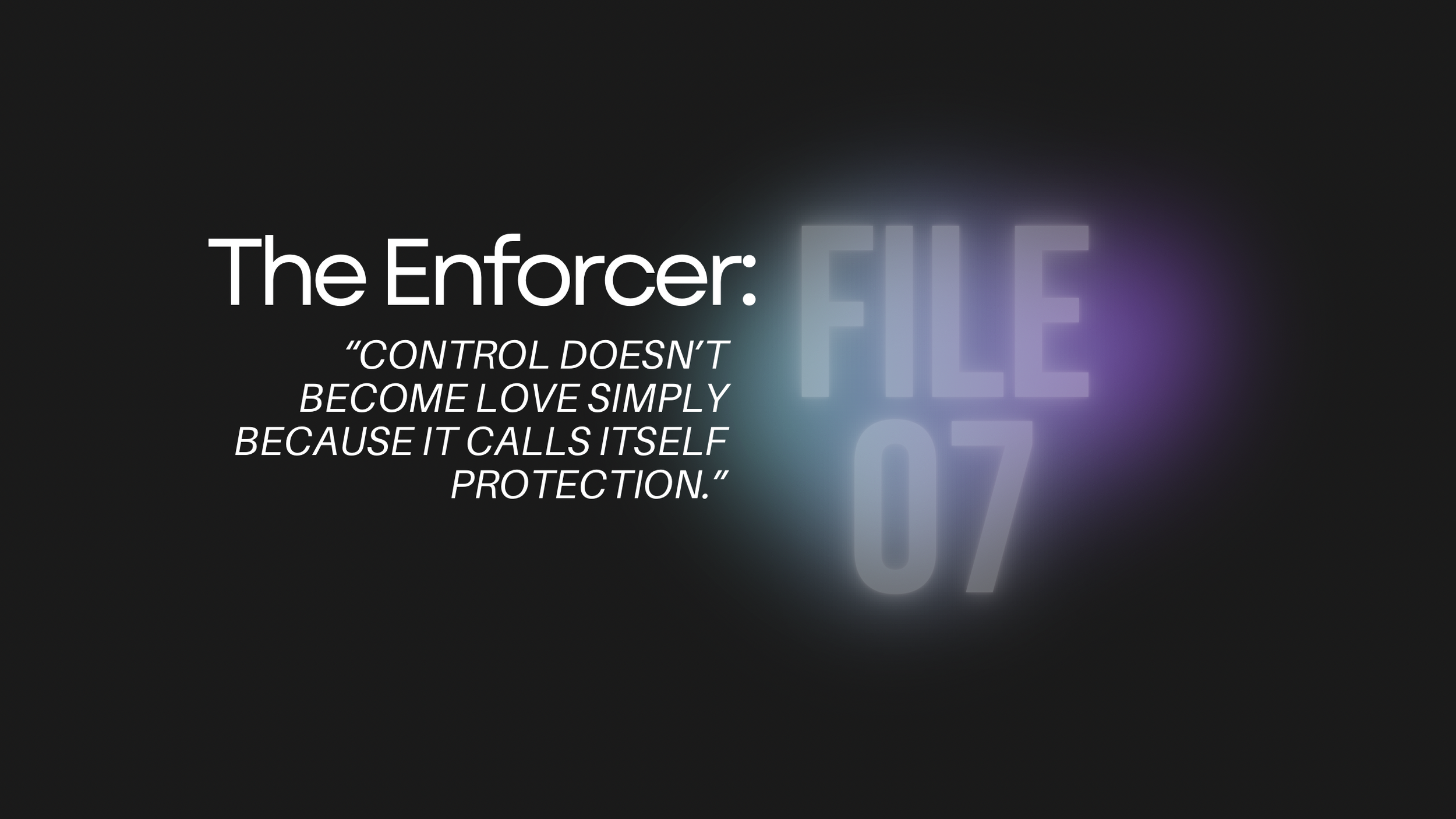 The Enforcer