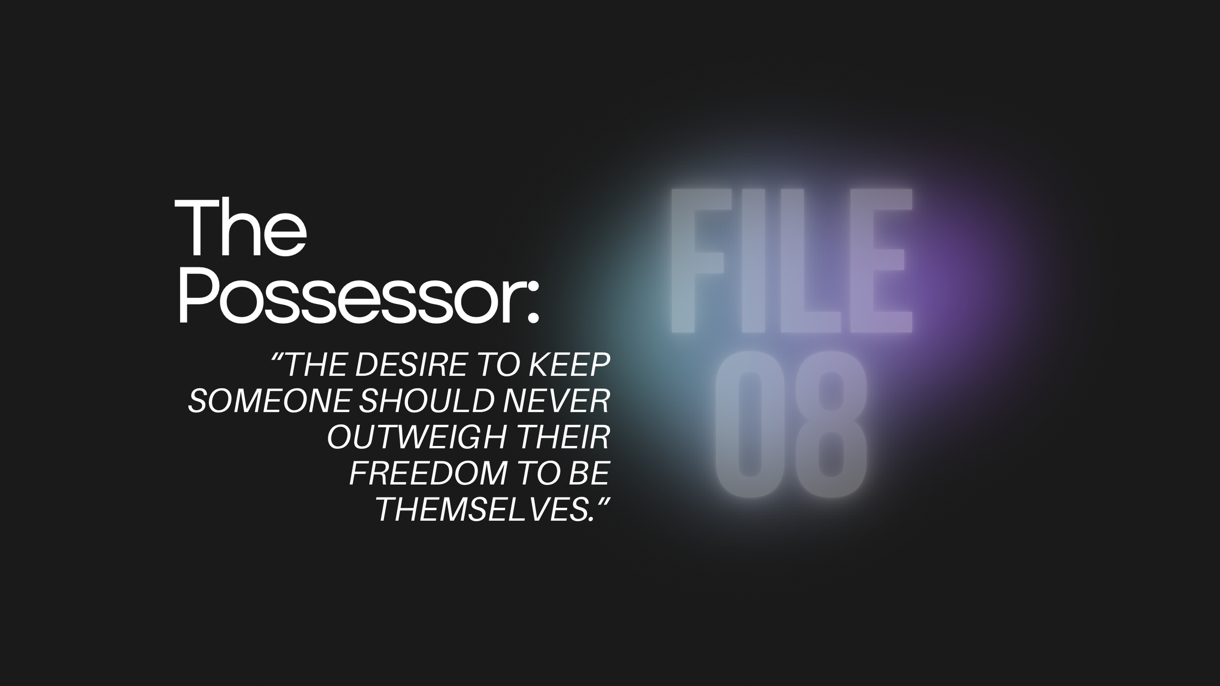The Possessor