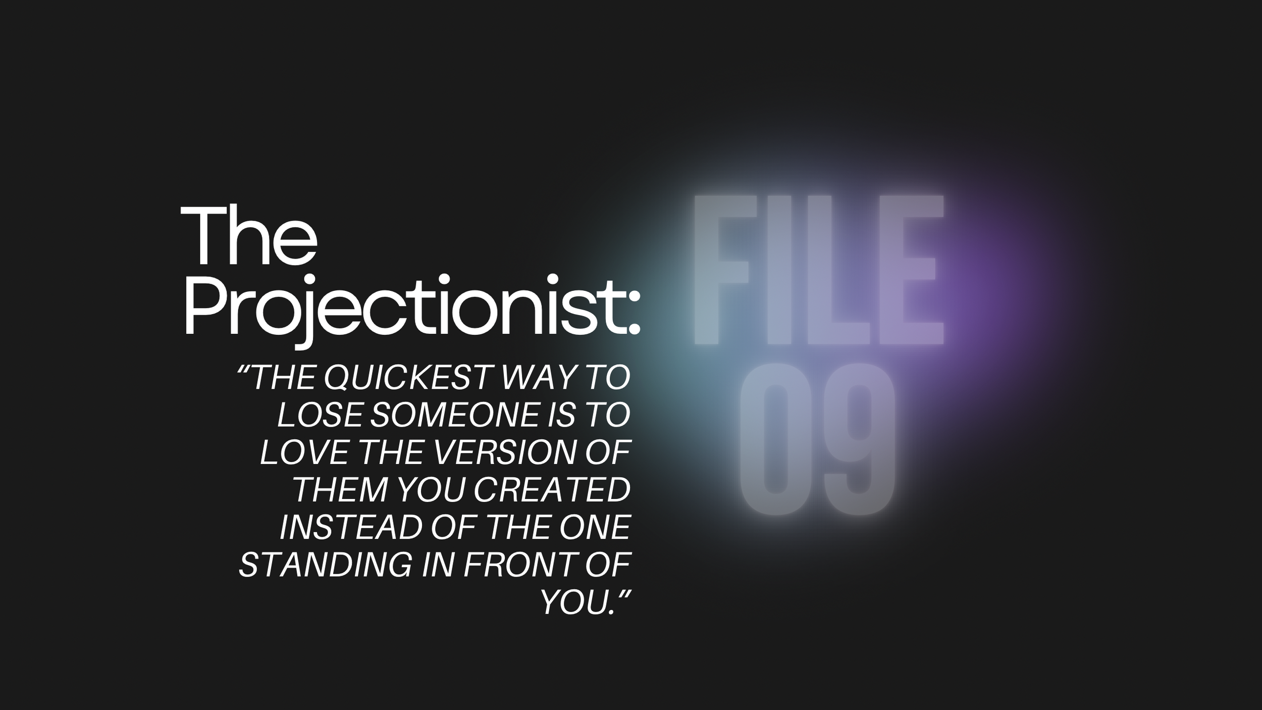 The Projectionist
