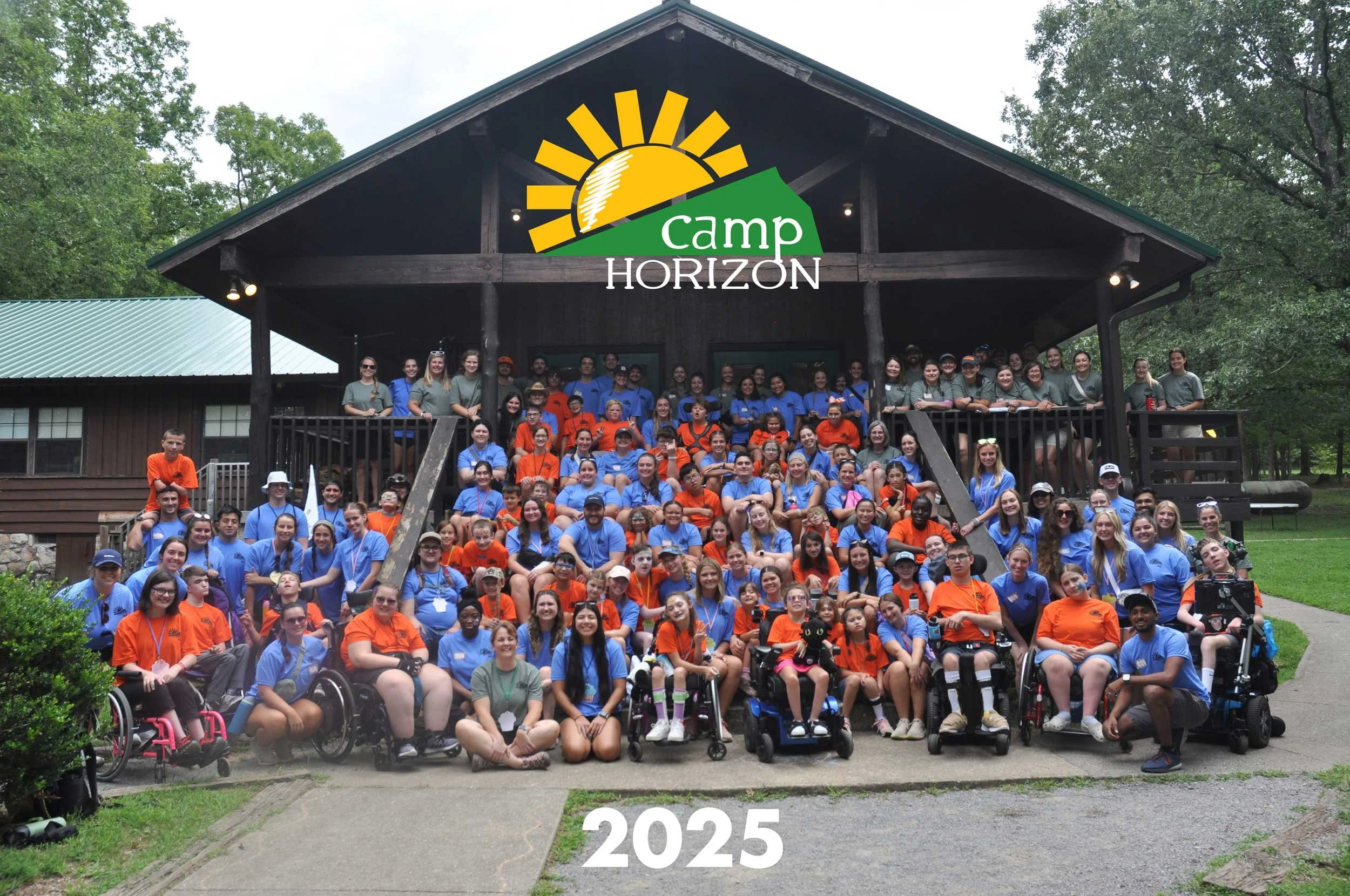 Camp Horizon Group photo from 2025