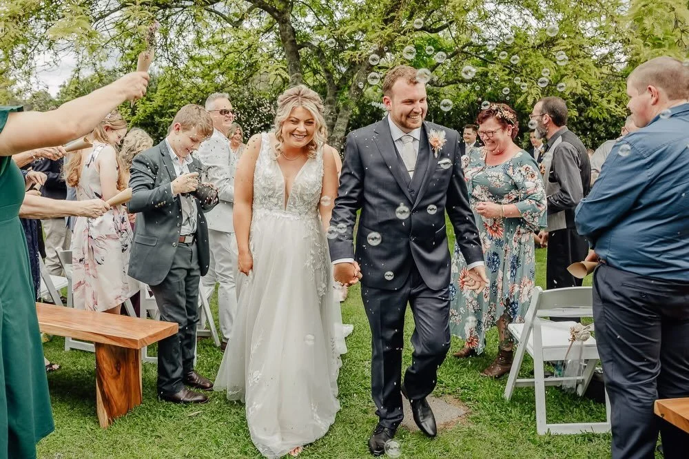 Another beautiful couple, Krystal &amp; Bill. We&rsquo;re so grateful they chose Wildwood Event Hire to be part of their special day. Congratulations lovers! 🤍