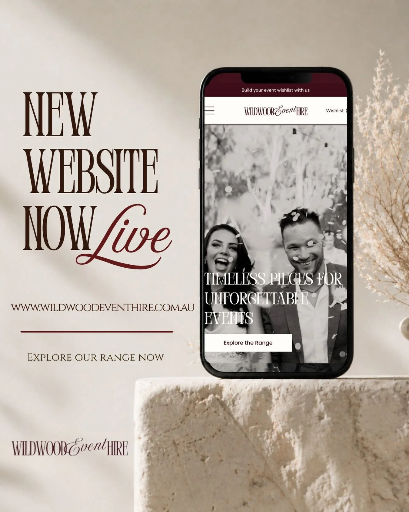 We&rsquo;re official! our website is LIVE 🤍✨

You can now browse, plan, and book your dream event setup all in one place 🙌🏼

Go take a look and start planning something beautiful 🌿

www.wildwoodeventhire.com.au