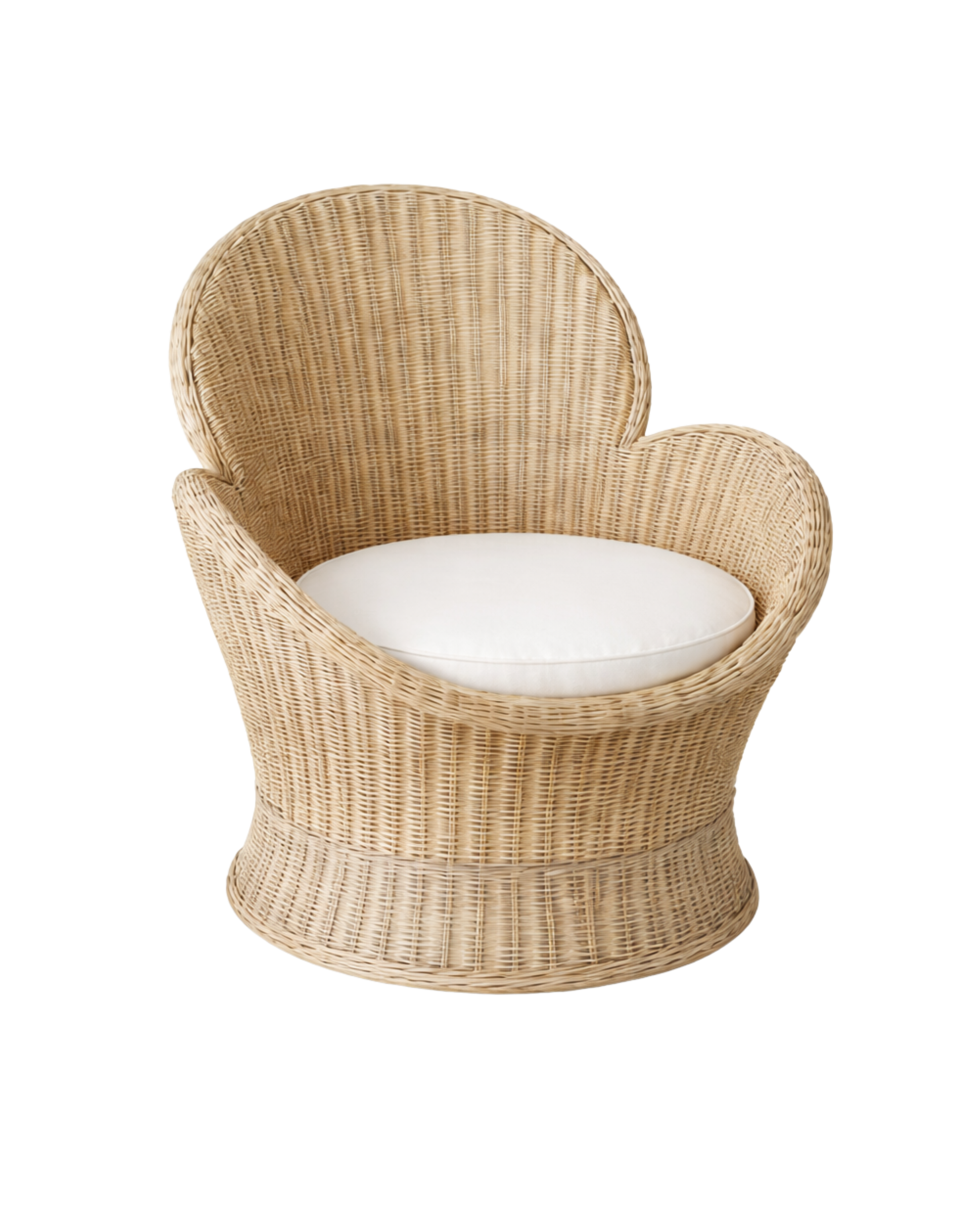 Rattan Signing Chair