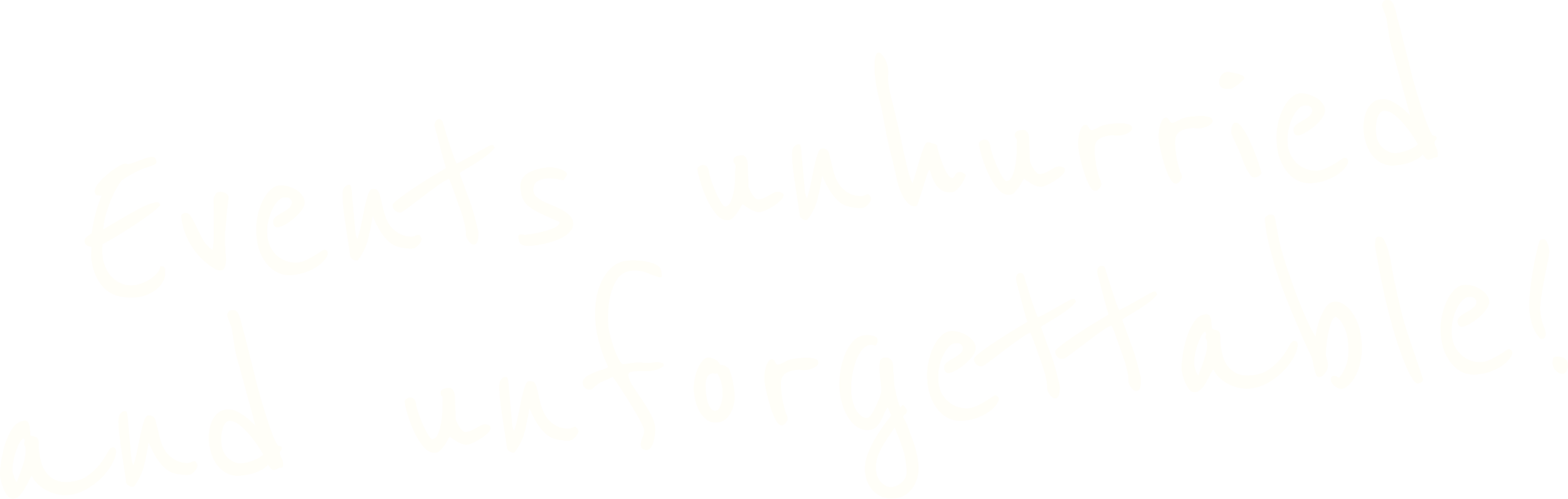 White handwritten text on black background says, 'Events unattended and out of table!'
