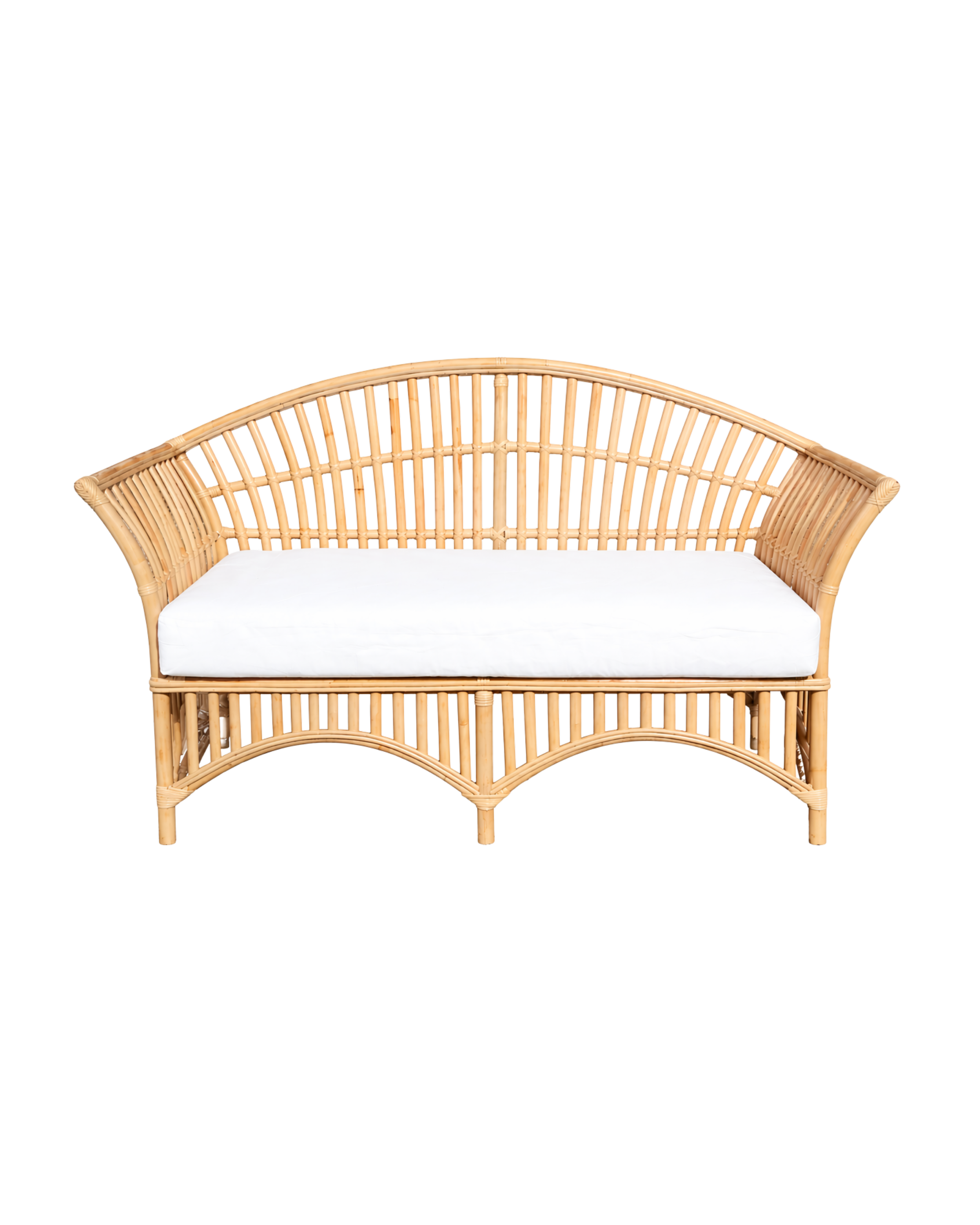 Natural Rattan Lounge (2 seater)