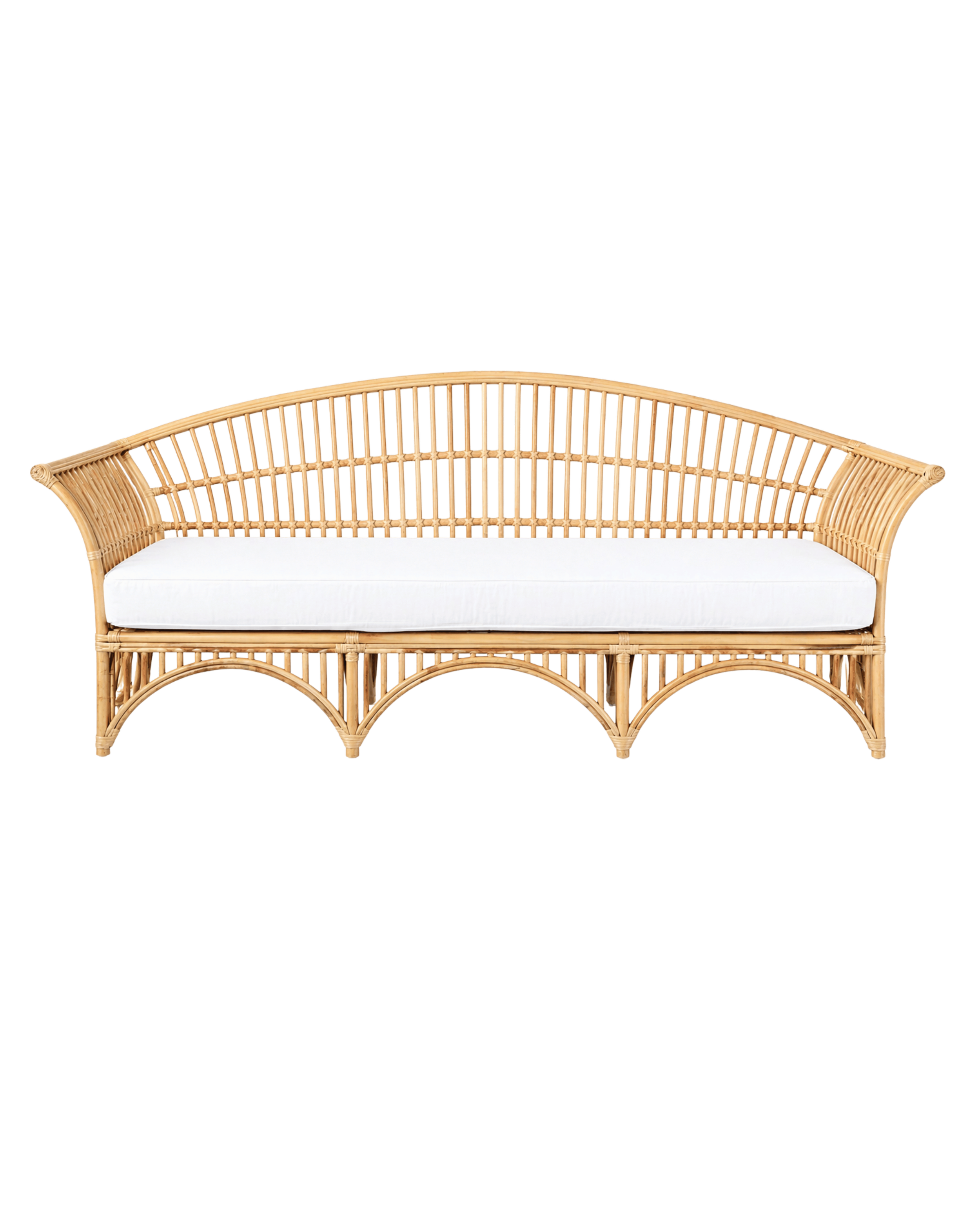 Natural Rattan Lounge (3 seater)