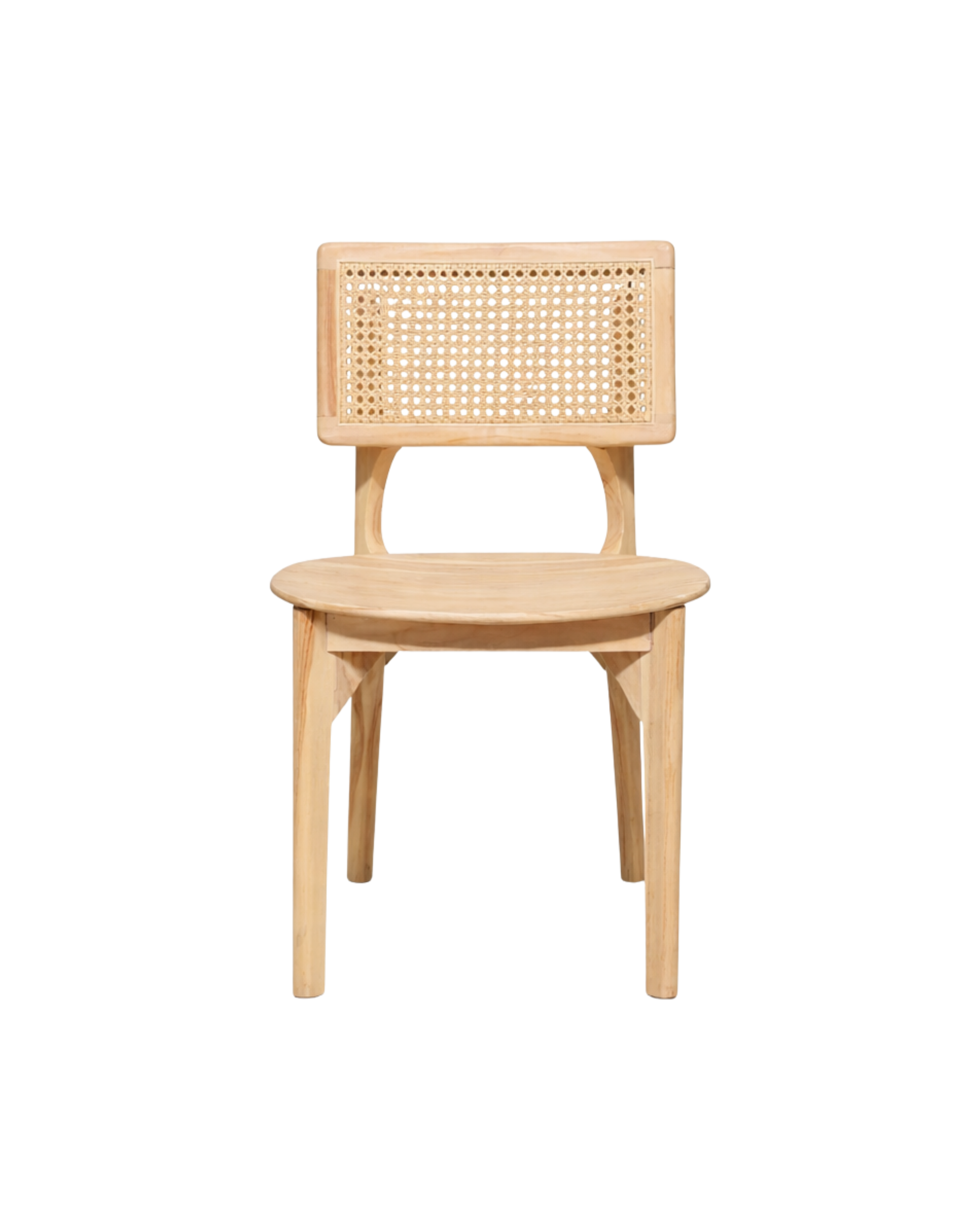 Rattan Half-back Dining Chair