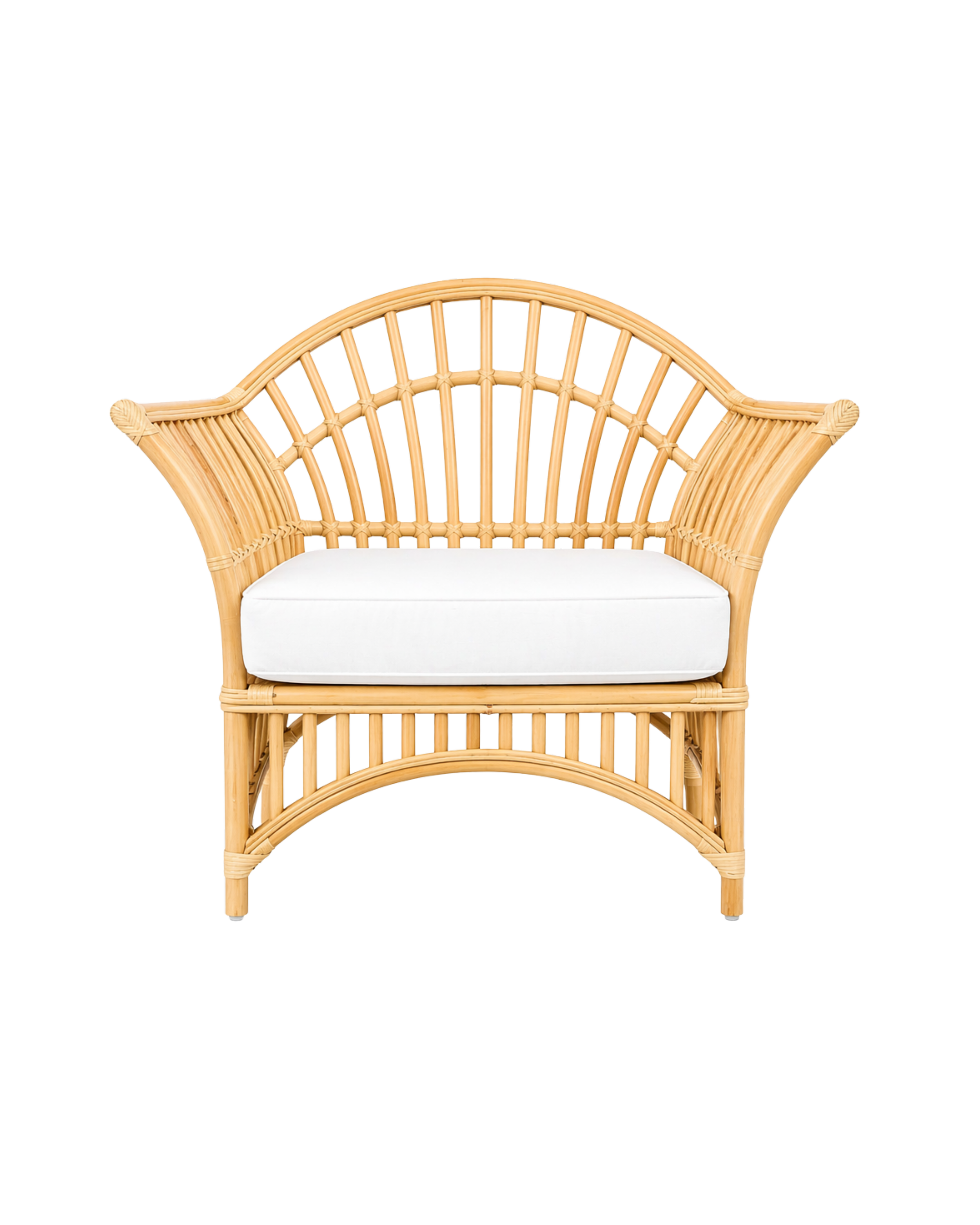 Natural Rattan Arm Chair