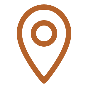 Icon of a map pin or location marker.